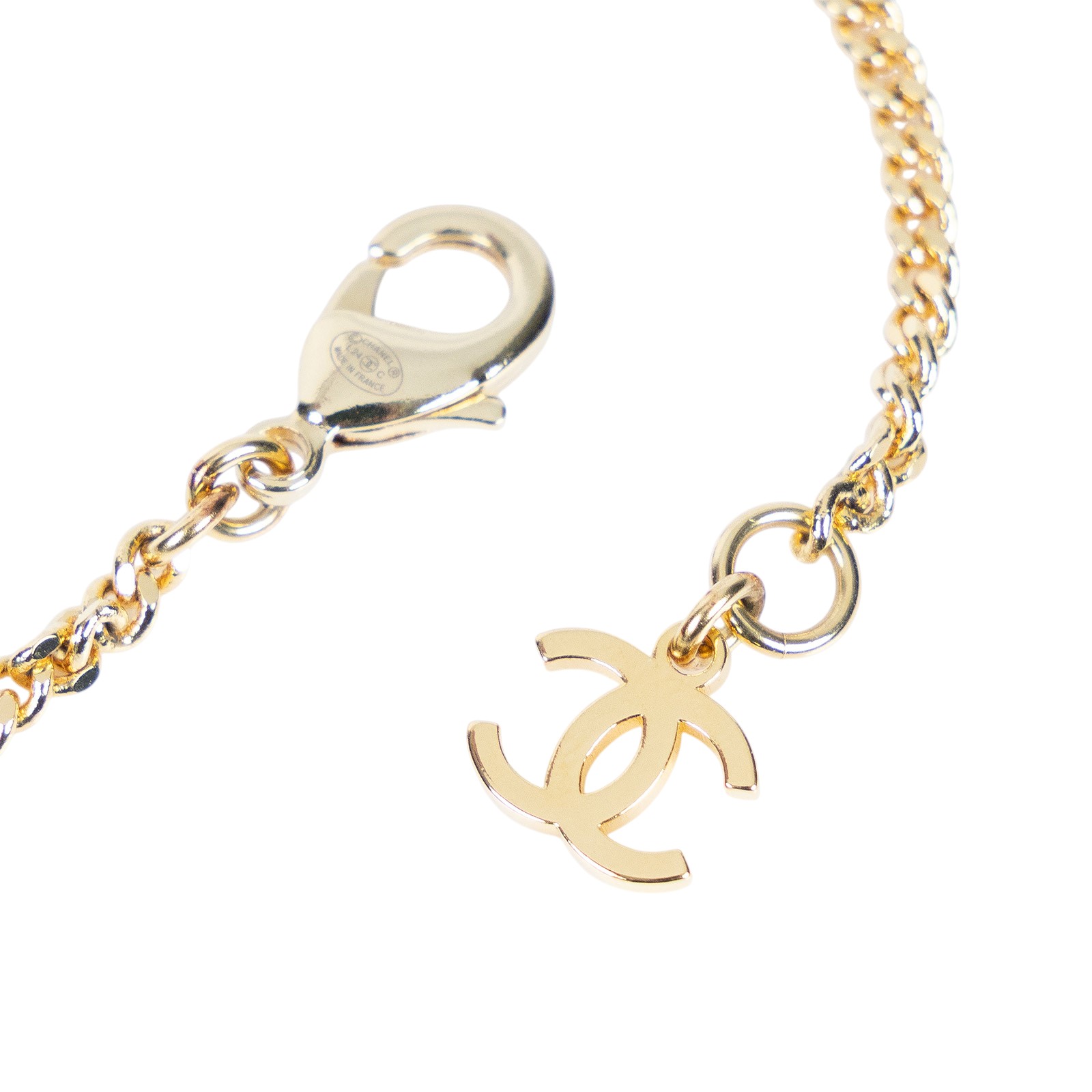 香奈兒 CHANEL 項鍊 L24C 金幣雙C LOGO項鍊 原廠盒子