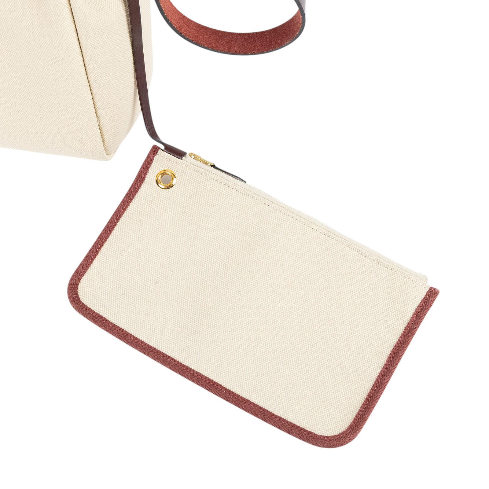 愛馬仕 Hermès Herbag Zip 31 HER31 Z刻 深棕HERBAG31 原廠盒子/防塵袋/鎖組(皮革輕微磨損)