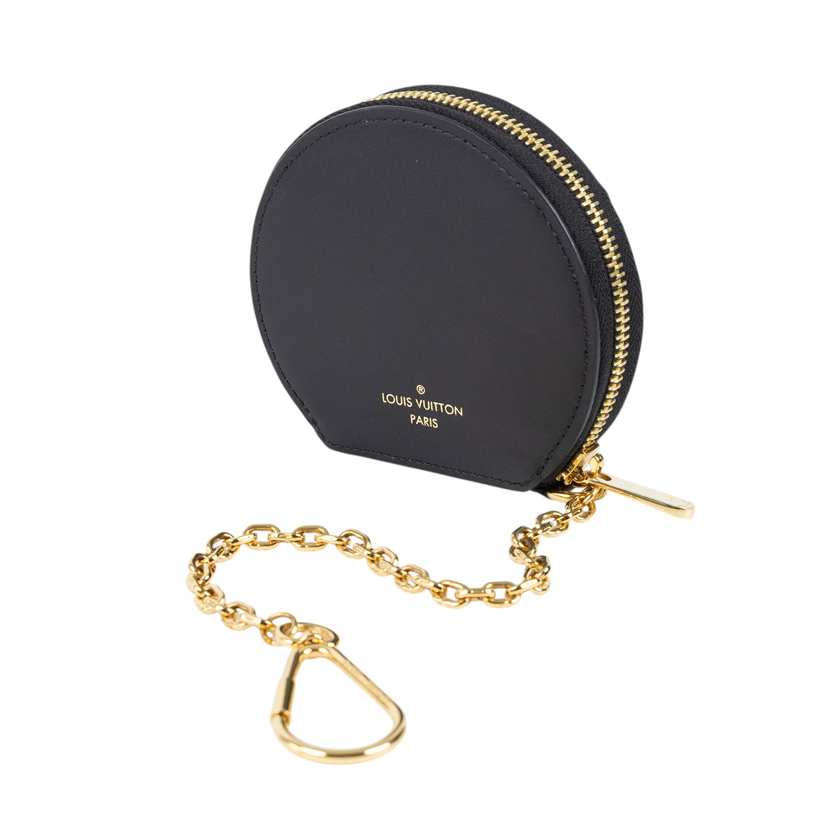 路易威登 LOUIS VUITTON Micro Boîte Chapeau 圓形零錢包 經典帆布 M63597  防塵袋