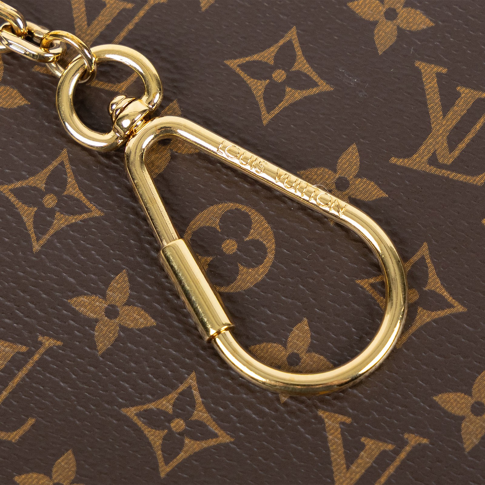 路易威登 LOUIS VUITTON Micro Boîte Chapeau 圓形零錢包 經典帆布 M63597  防塵袋