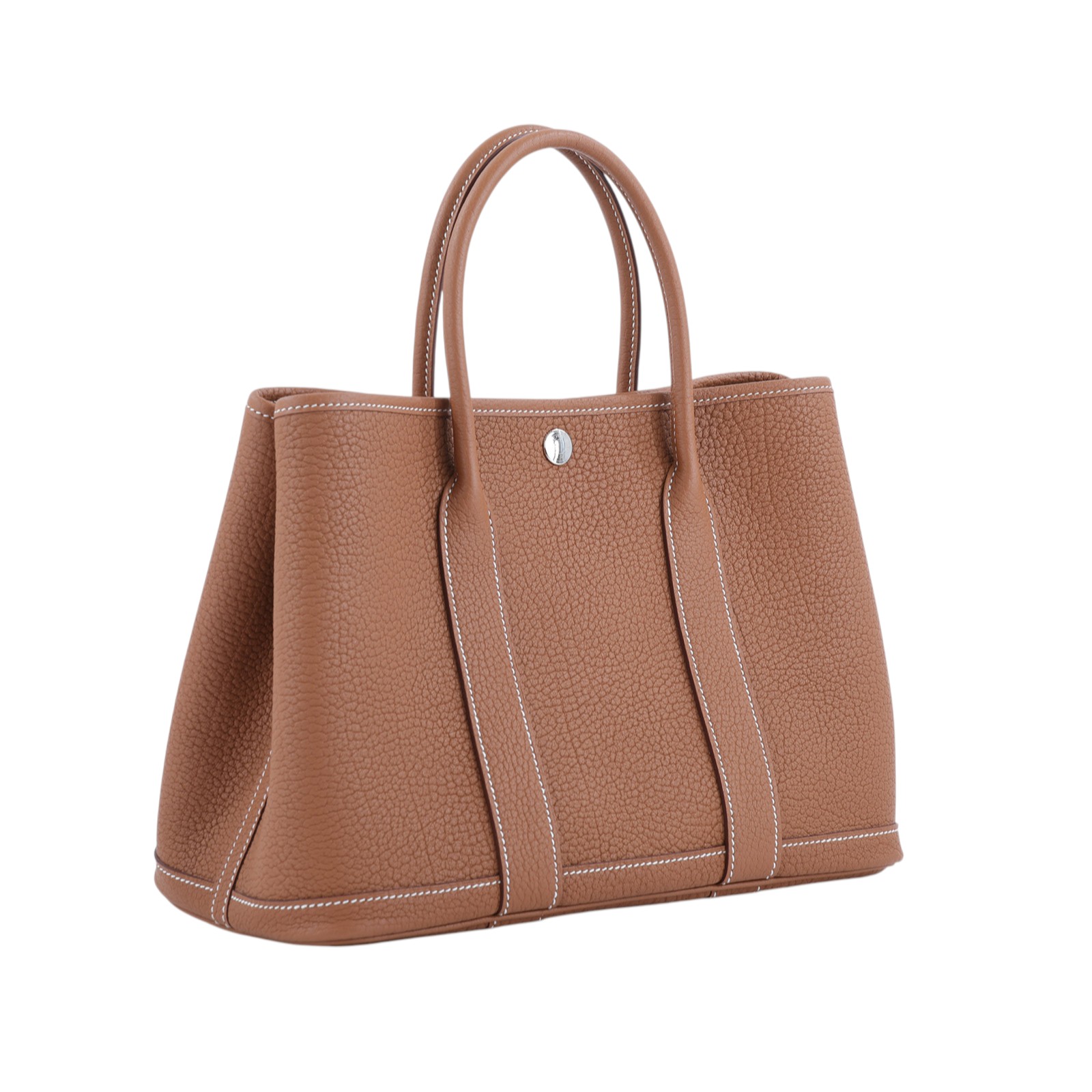 愛馬仕 Hermès Garden Party 花園派對包 30 GP30 K刻 金棕全皮GP30 原廠盒子/防塵袋