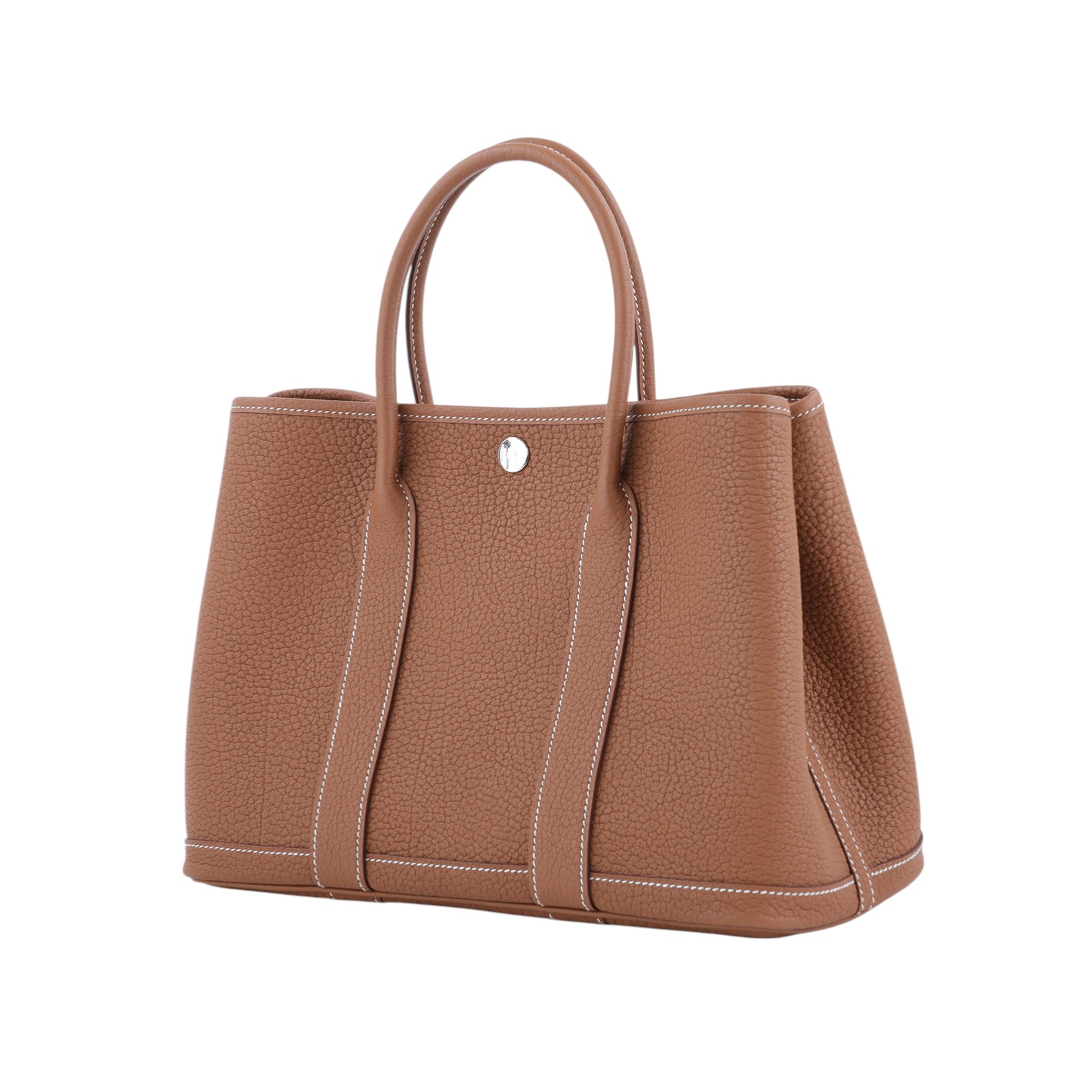 愛馬仕 Hermès Garden Party 花園派對包 30 GP30 K刻 金棕全皮GP30 原廠盒子/防塵袋
