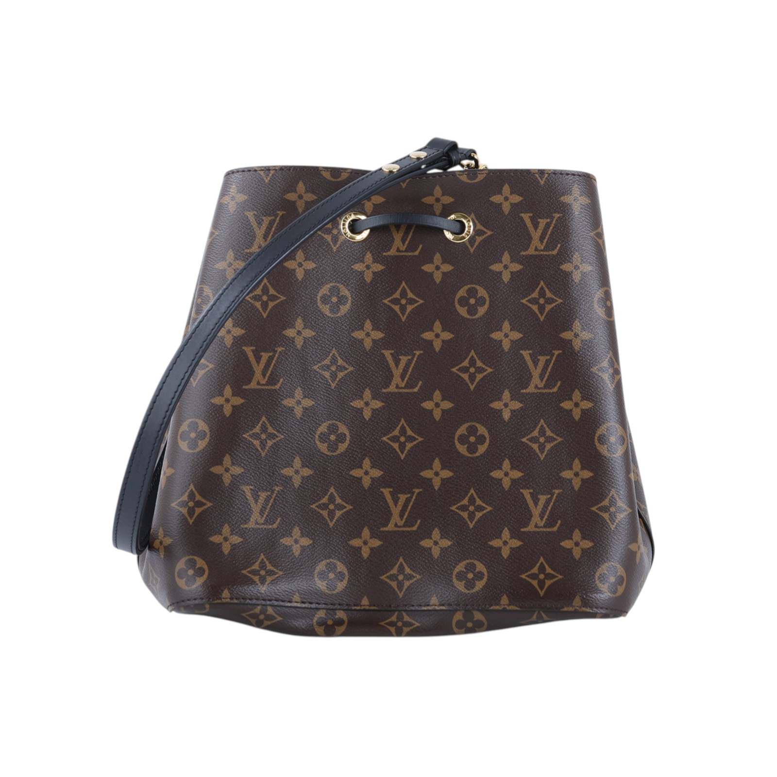 路易威登 LOUIS VUITTON NéoNoé MM 原花 束口水桶包 M44020 晶片款 原花NEONOE 背帶