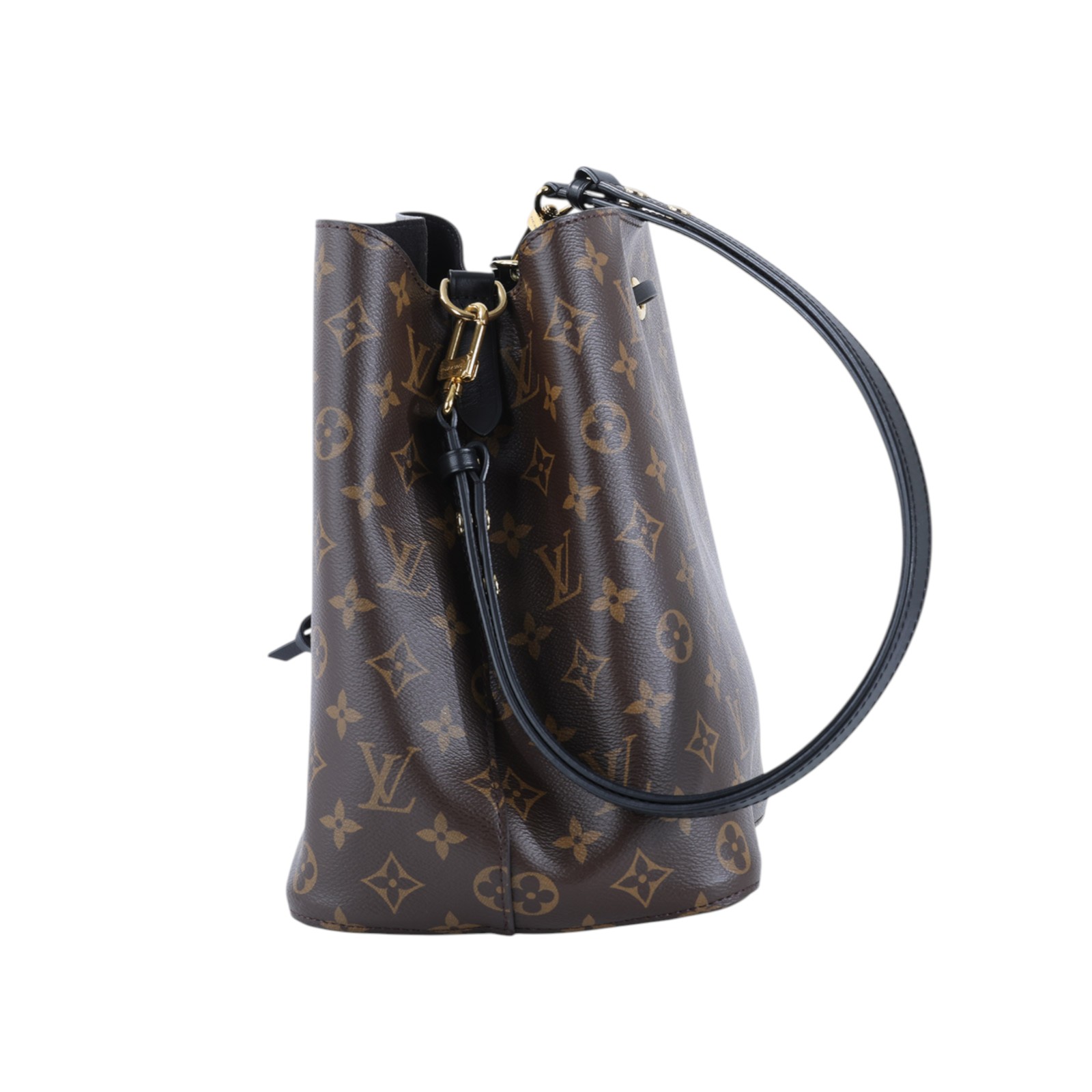 路易威登 LOUIS VUITTON NéoNoé MM 原花 束口水桶包 M44020 晶片款 原花NEONOE 背帶