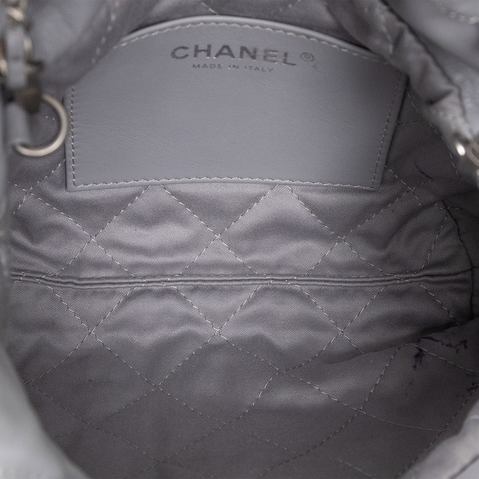 香奈兒 CHANEL 22 迷你 束口包 AS3980 晶片款 灰羊22包 MINI 防塵袋