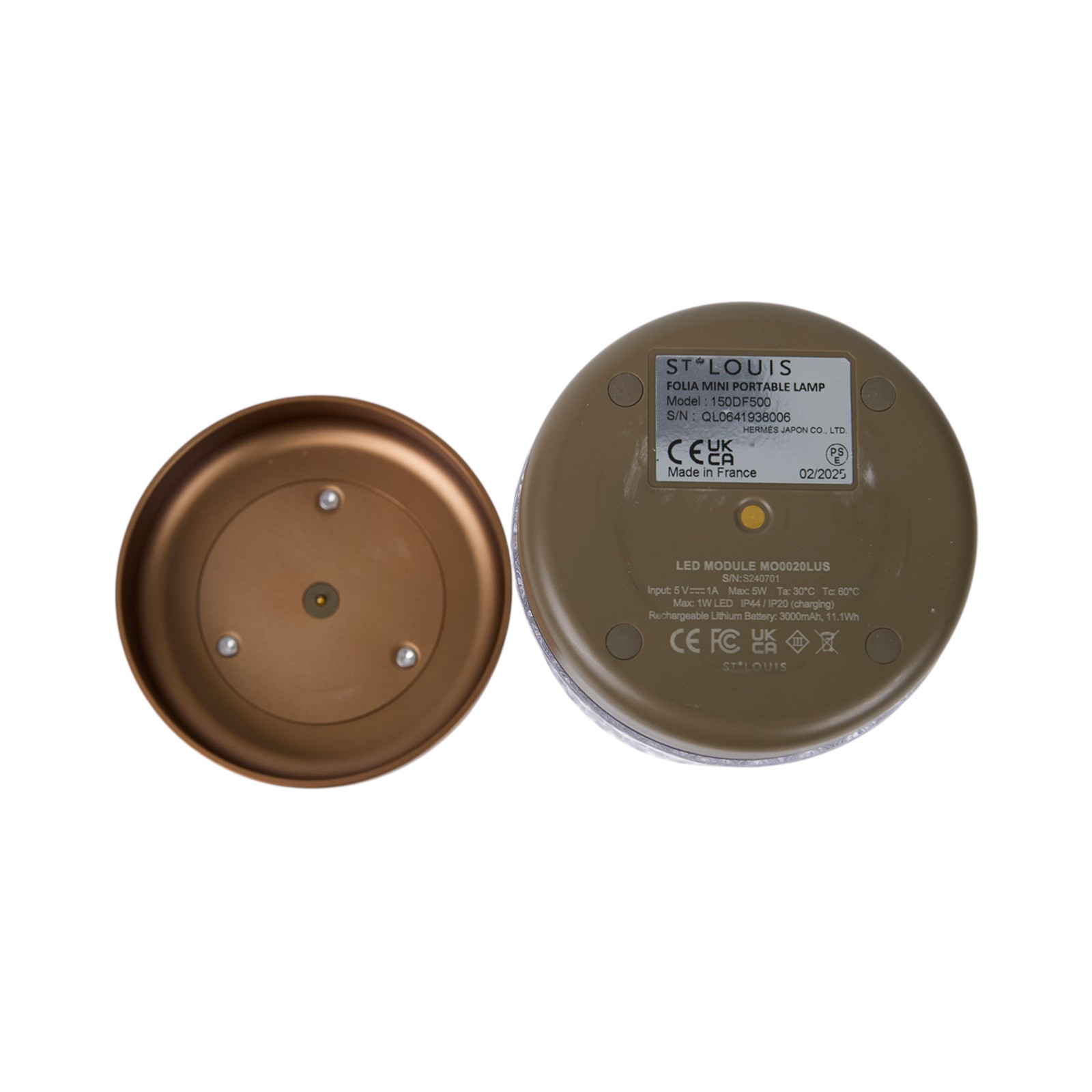愛馬仕 Hermes Saint Louis 水晶燈  　ST LOUIS 松果燈 原廠盒子/充電器
