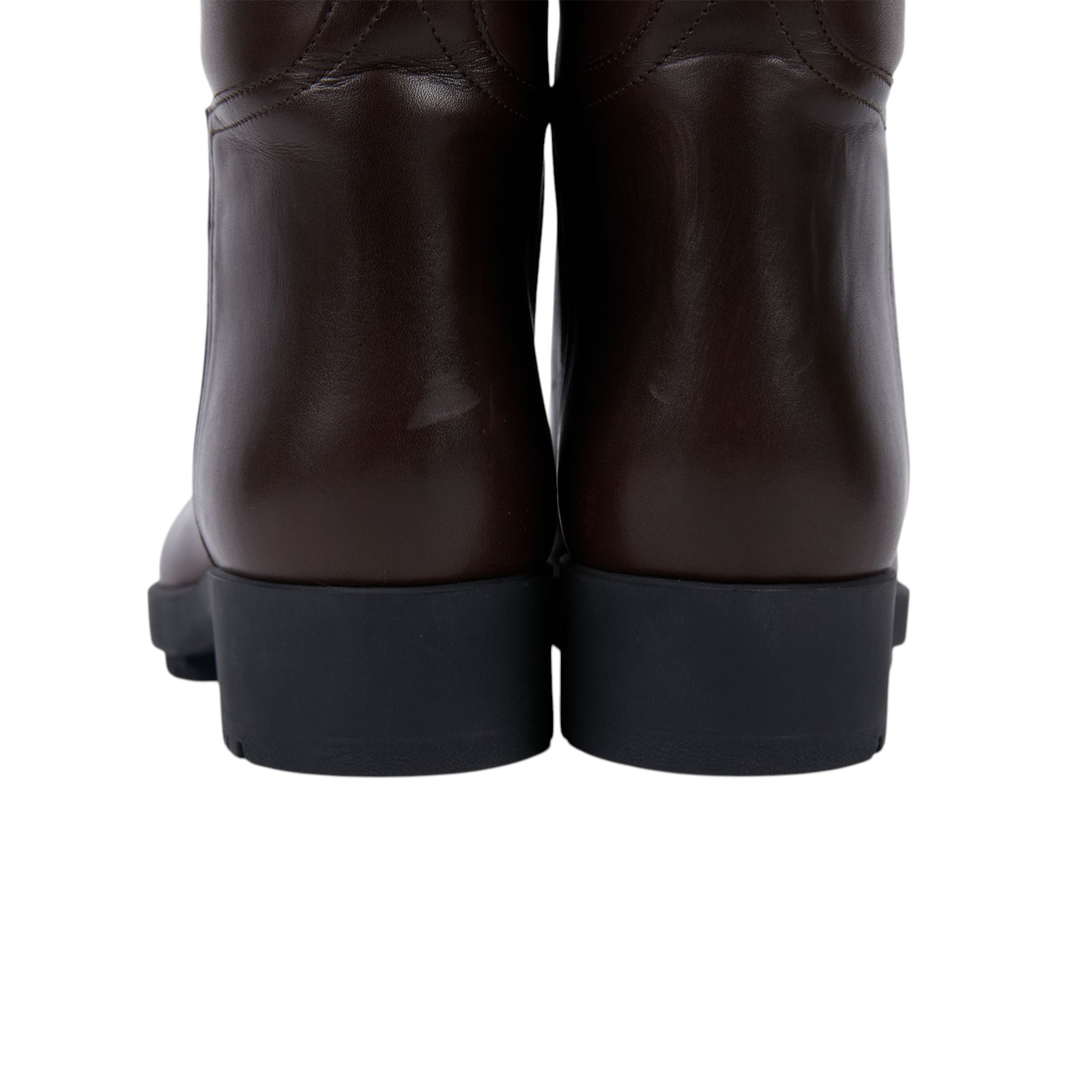 愛馬仕 Hermès Steeple 女士長靴 H800405Ev01400 #40 棕長靴 無附屬品
