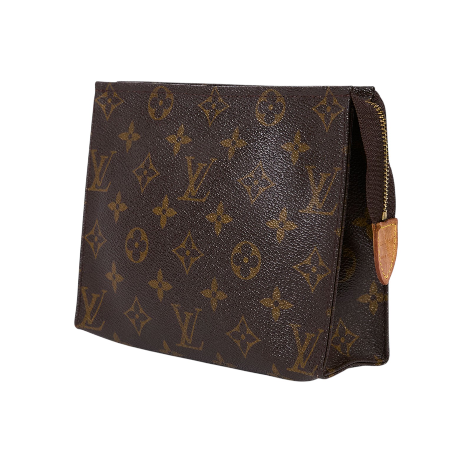 路易威登 LOUIS VUITTON Toiletry Pouch On Chain 經典帆布 肩背鍊帶 化妝包 盥洗包 M47544 原花手拿包 防塵袋