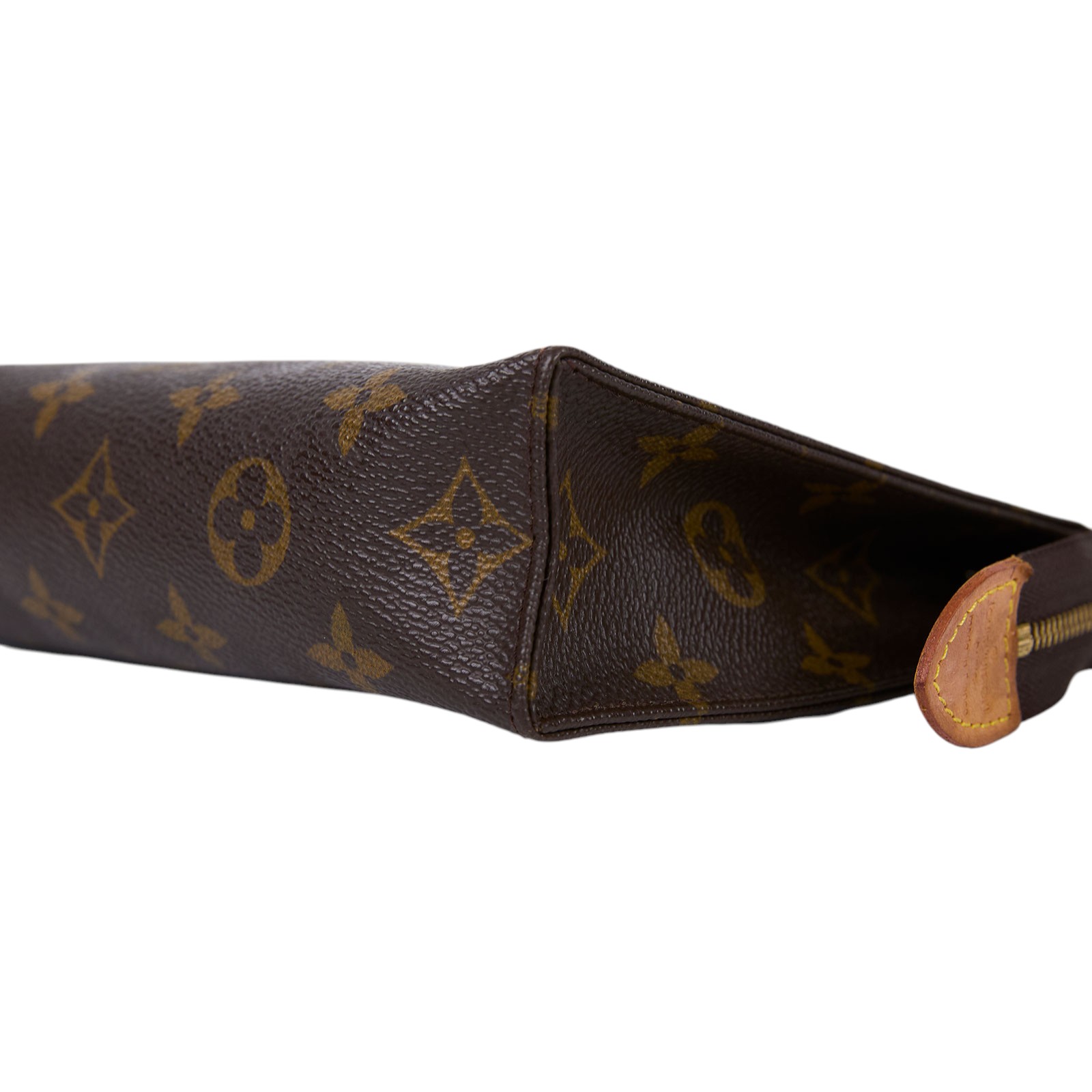 路易威登 LOUIS VUITTON Toiletry Pouch On Chain 經典帆布 肩背鍊帶 化妝包 盥洗包 M47544 原花手拿包 防塵袋