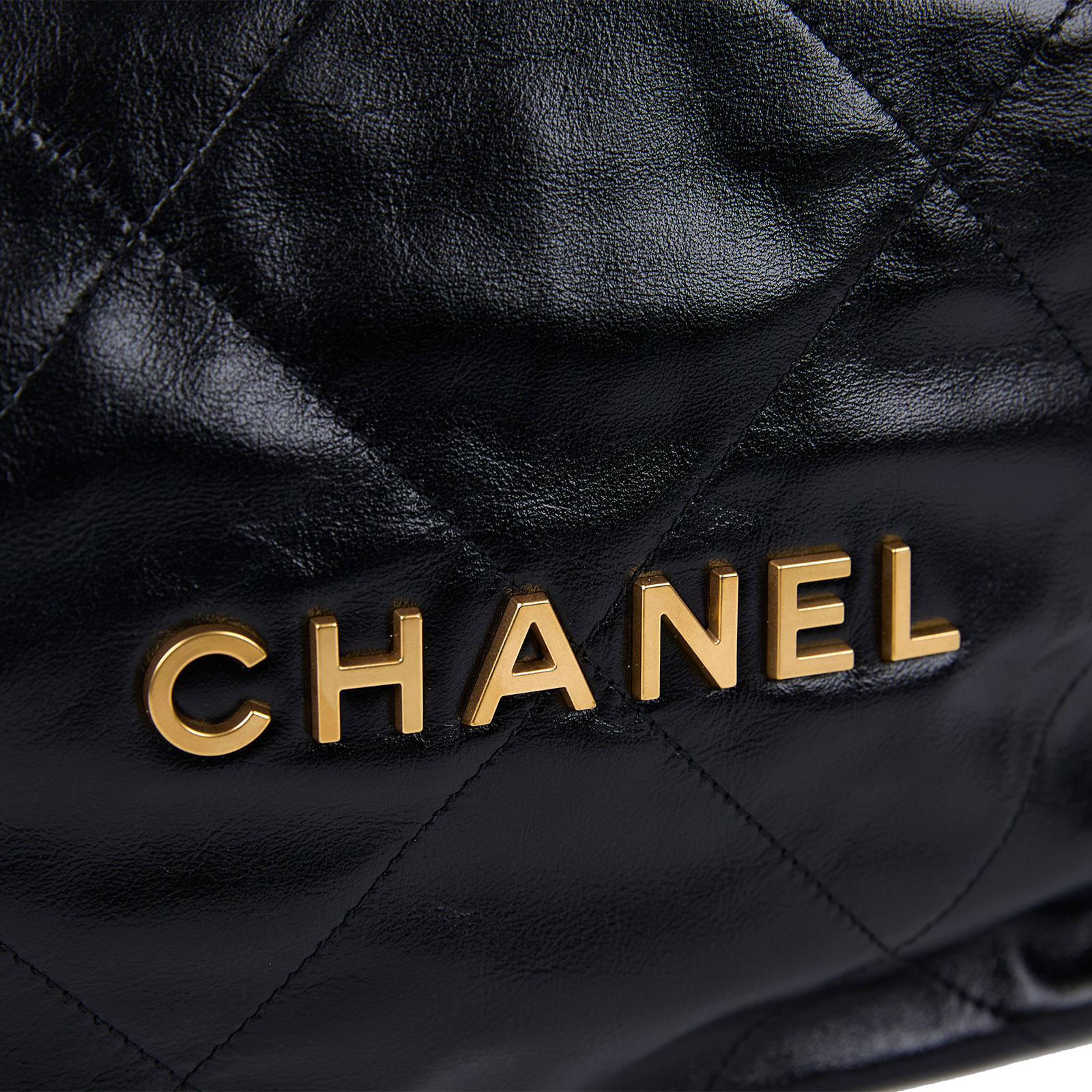 香奈兒 CHANEL 22 小型 束口包 AS3260 晶片款 黑金22包 小號 原廠盒子/防塵袋