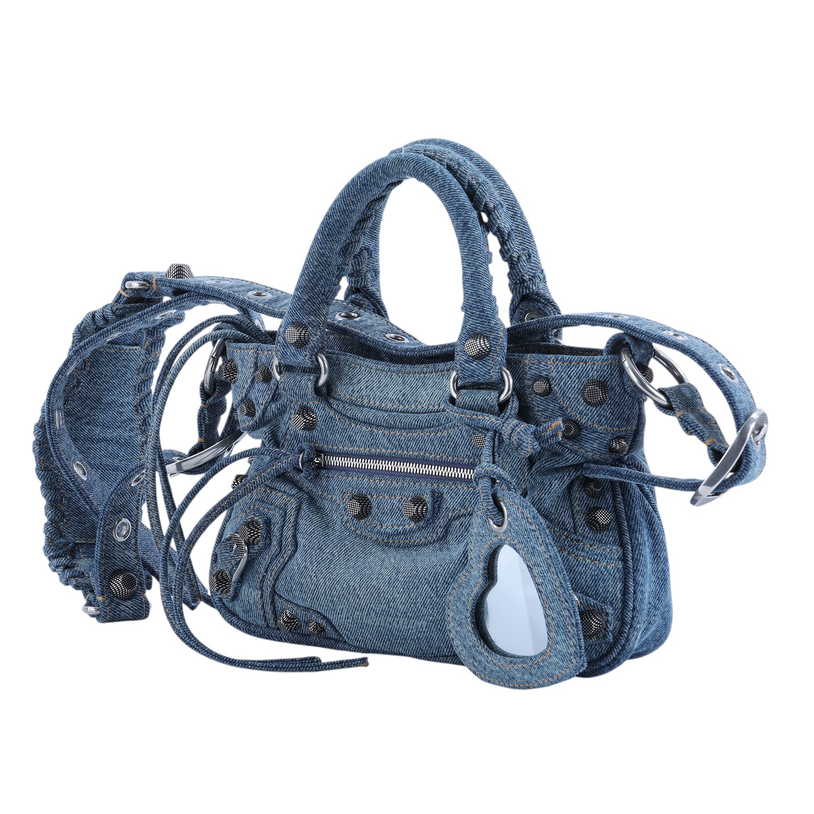 巴黎世家 BALENCIAGA Neo Cagole 機車包 7515232AANY 牛仔Neo Cagole 防塵袋