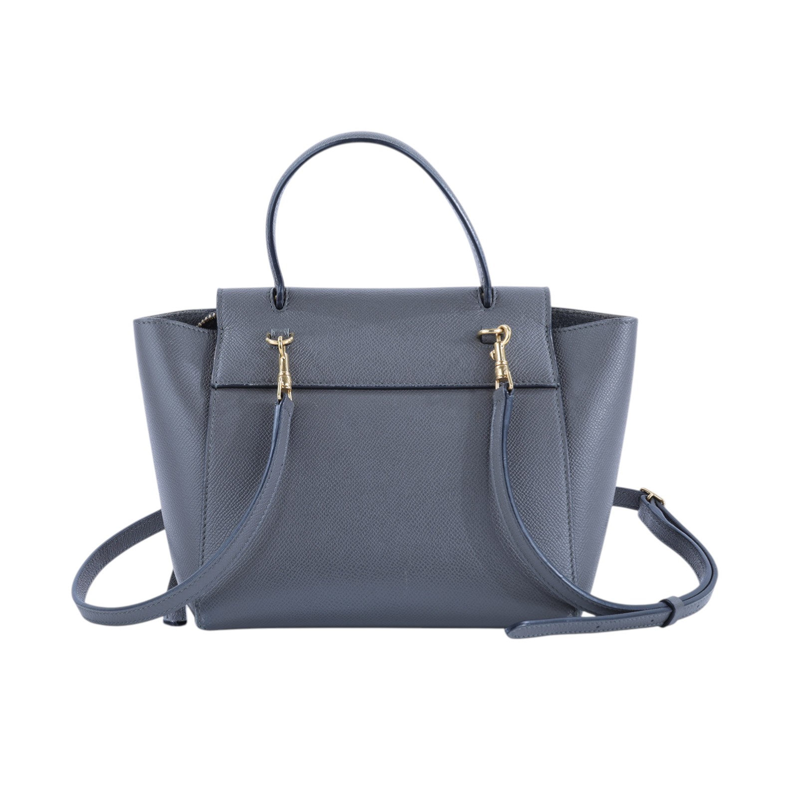 思琳 CELINE 珠地小牛皮 袖珍型 Belt 手袋 189003ZVA 深灰BELT BAG NANO 防塵袋