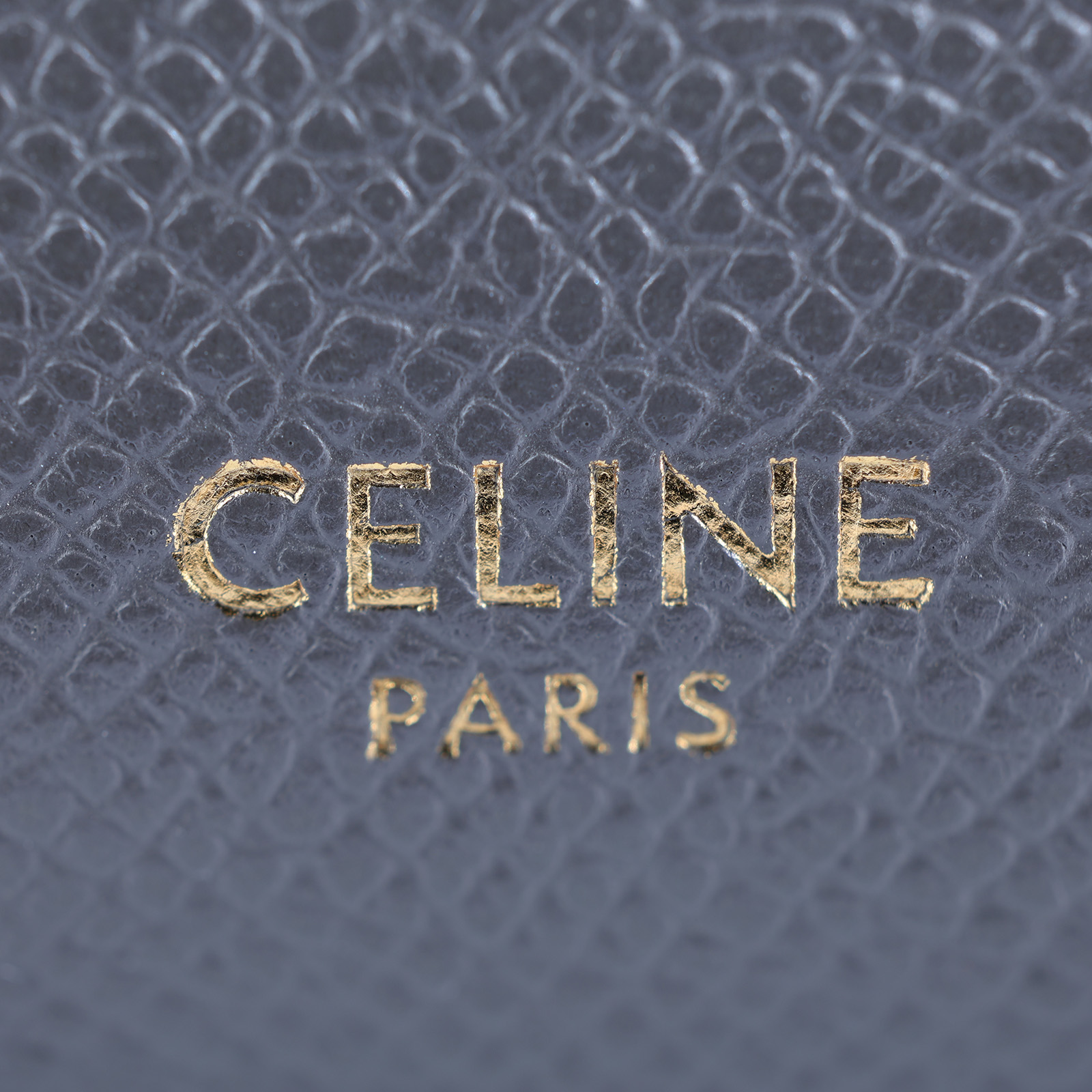 思琳 CELINE 珠地小牛皮 袖珍型 Belt 手袋 189003ZVA 深灰BELT BAG NANO 防塵袋