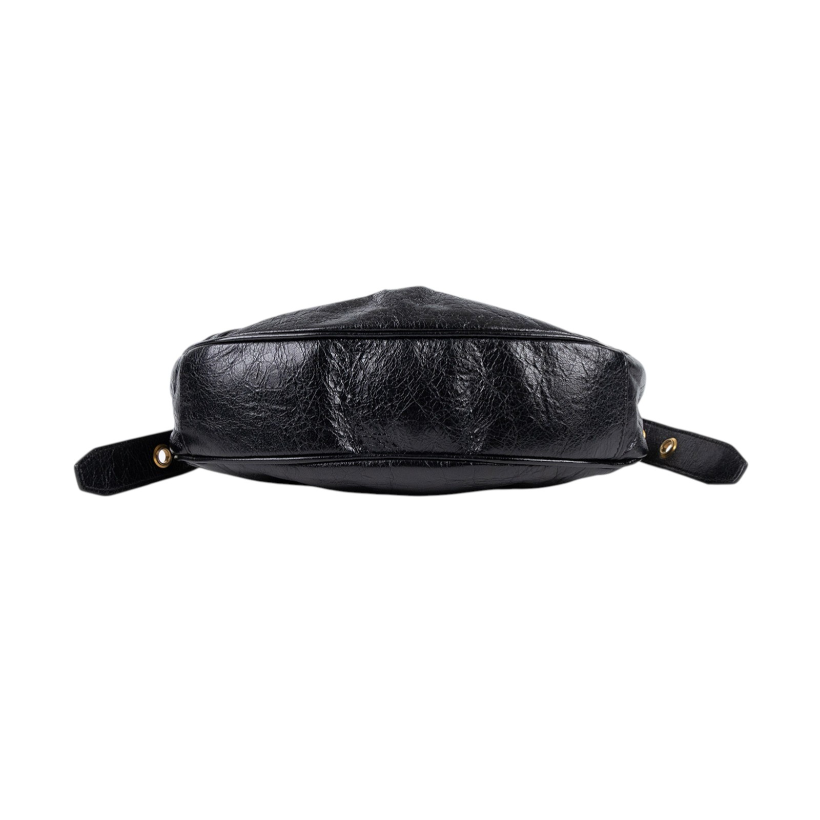 巴黎世家 BALENCIAGA Le cagole XS 半月 可頌包 67130923EBM 黑金LE CAGOLE XS 防塵袋