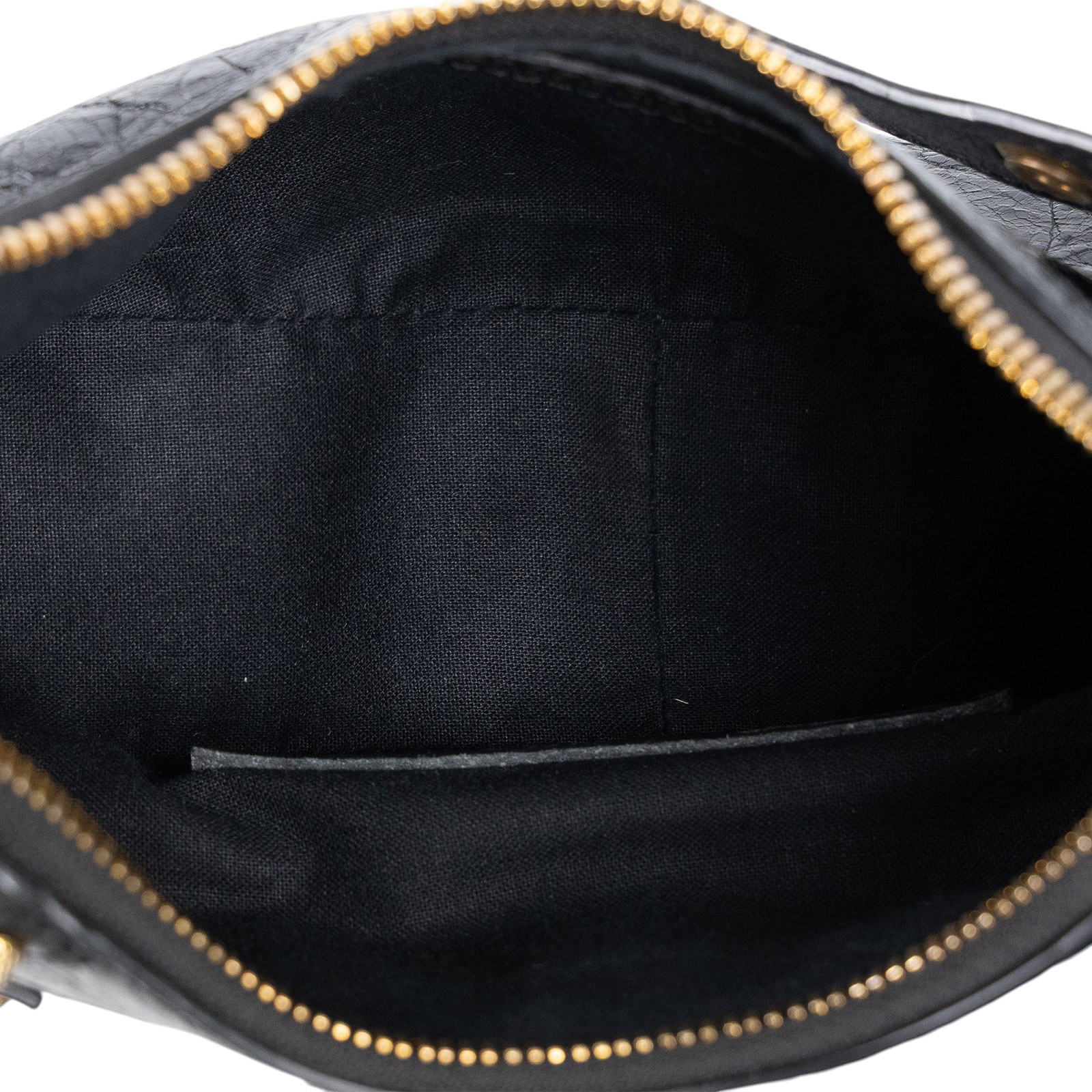 巴黎世家 BALENCIAGA Le cagole XS 半月 可頌包 67130923EBM 黑金LE CAGOLE XS 防塵袋