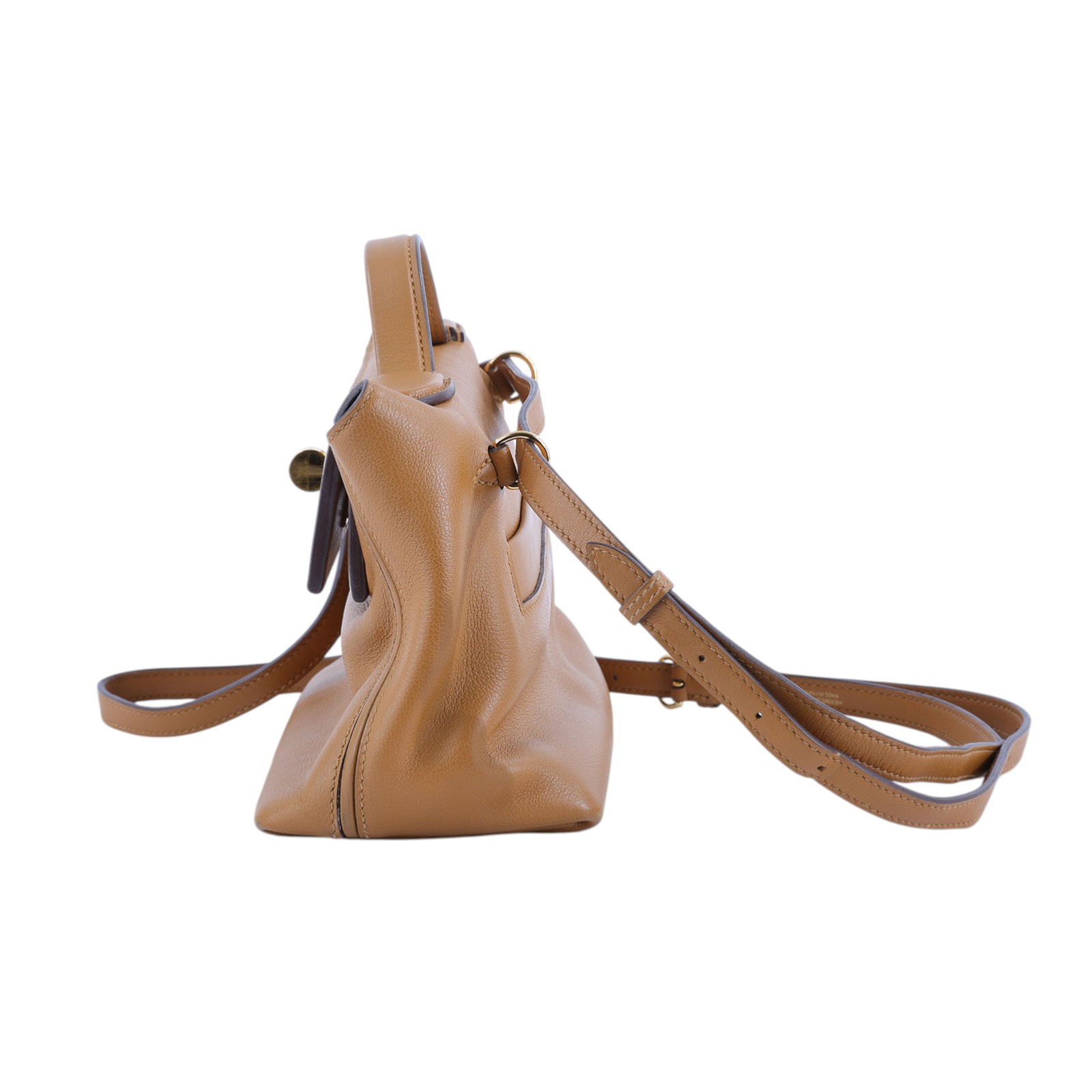 愛馬仕 Hermès 24/24 21 Mini 手提包 H082817CCAB H082817/U刻 焦糖24/24 MINI 原廠盒子/防塵袋/購買證明
