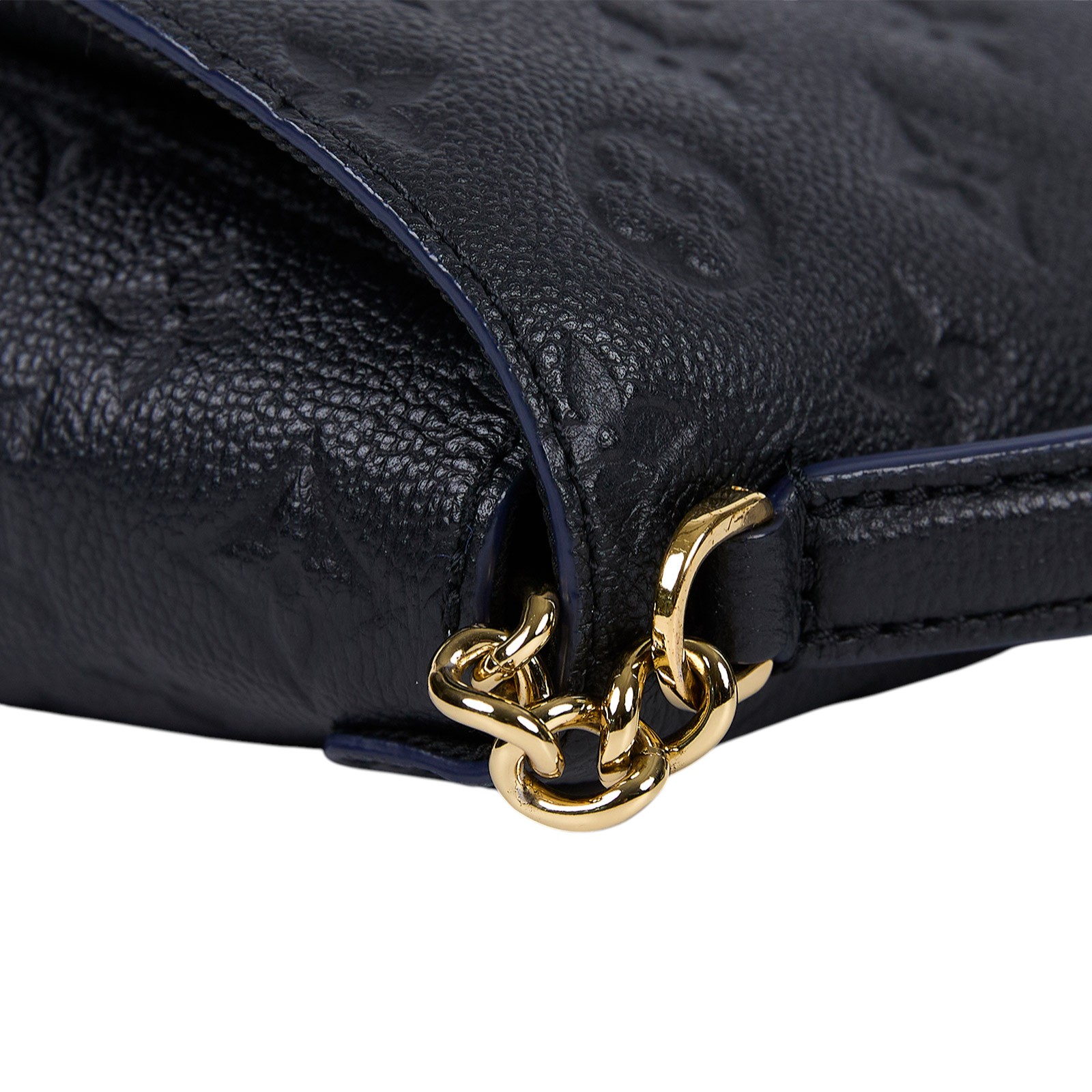 路易威登 LOUIS VUITTON Blanche BB 牛皮 壓紋 手提 肩背包 M43624 黑原花壓紋BLANCHE BB手提肩背包 無附屬品