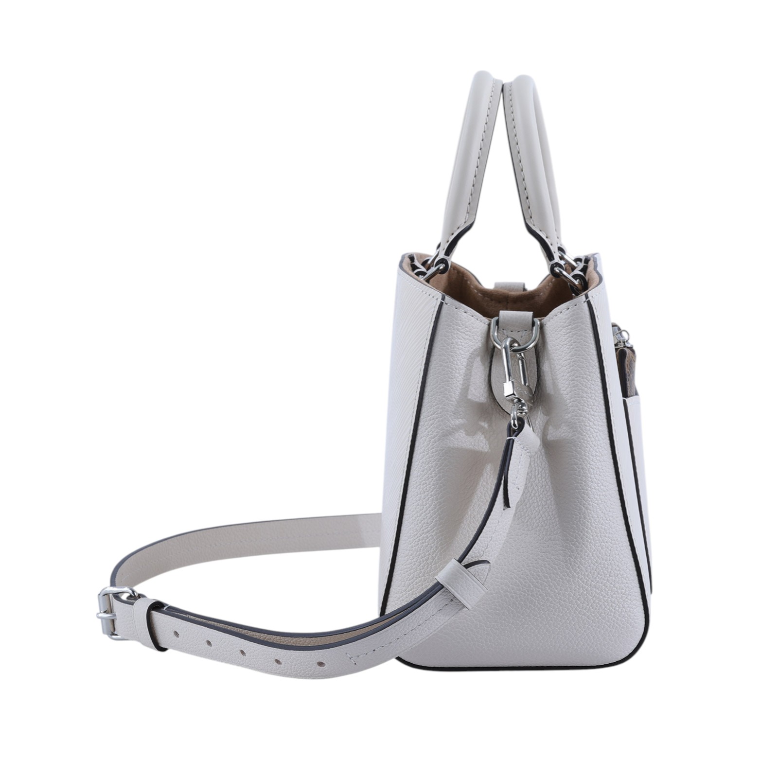 路易威登 LOUIS VUITTON Marelle Tote BB 手提包 石英白色 M20520 晶片款  防塵袋/購買證明影本/購買證明