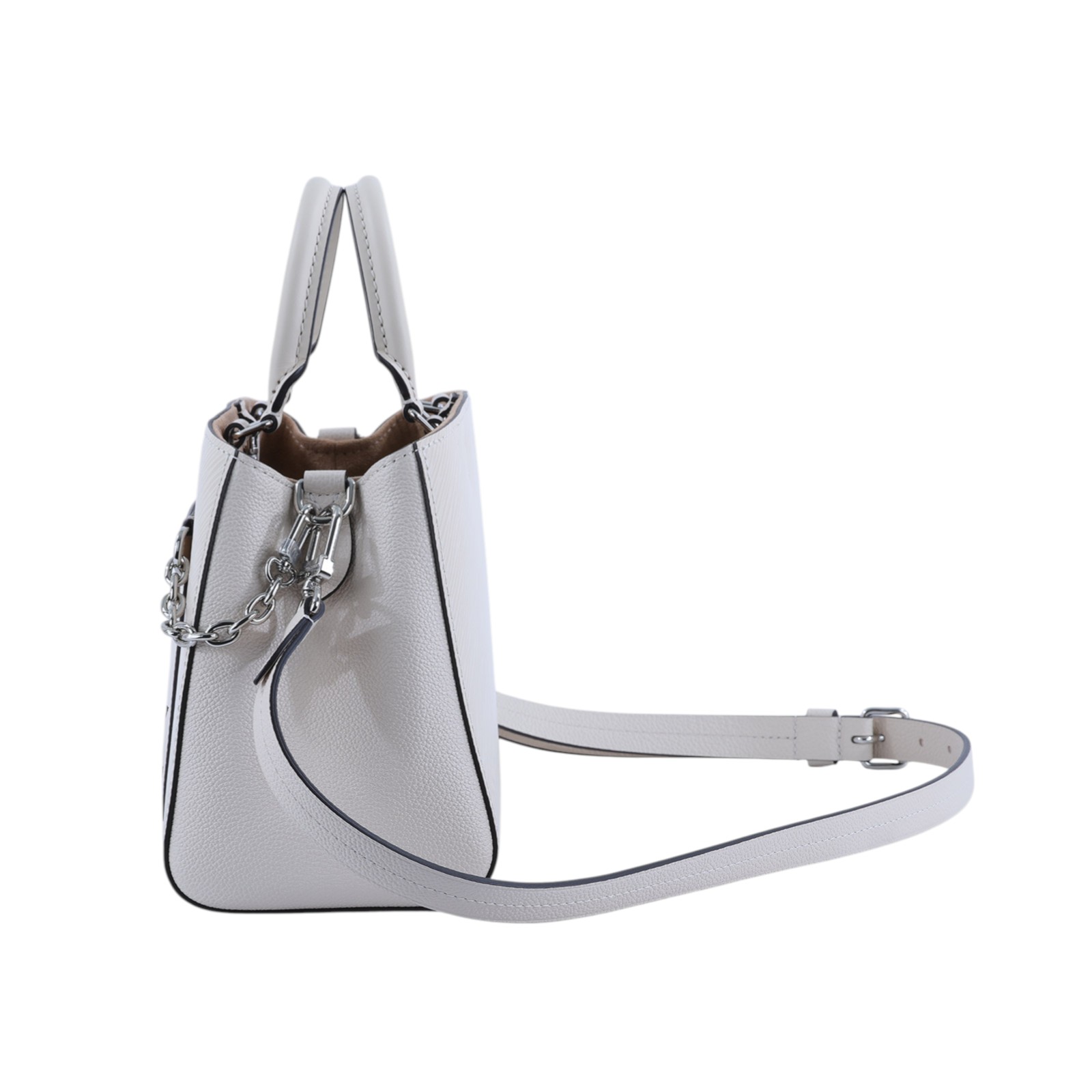 路易威登 LOUIS VUITTON Marelle Tote BB 手提包 石英白色 M20520 晶片款  防塵袋/購買證明影本/購買證明