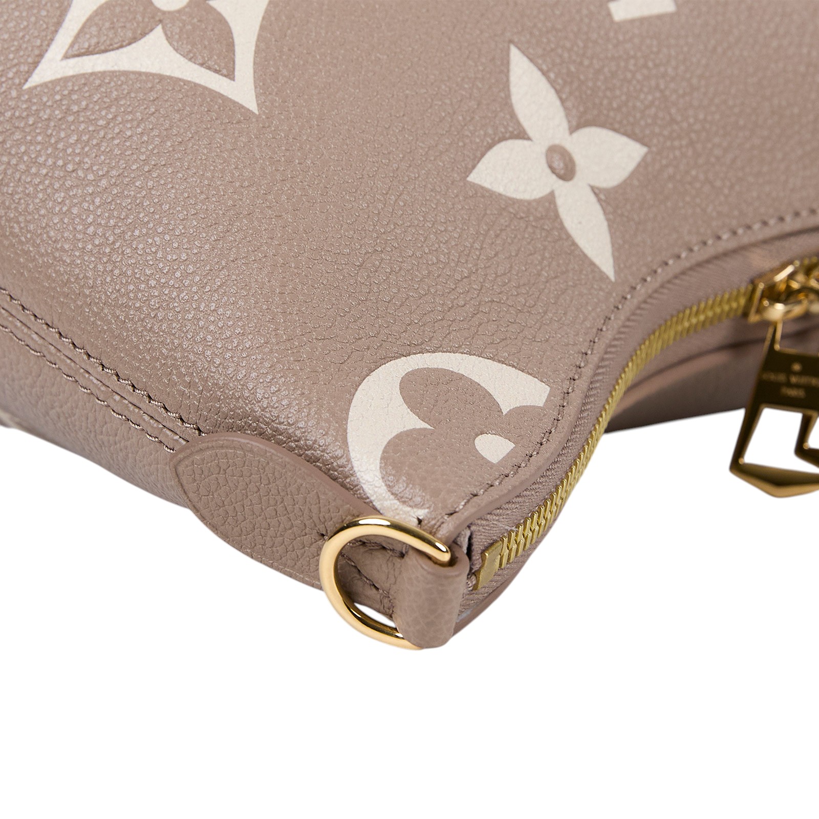 路易威登 LOUIS VUITTON Boulogne PM 牛角包 斑鳩灰色 奶油色 M13224 晶片款 斑鳩灰BOULOGNE PM 防塵袋/購買證明