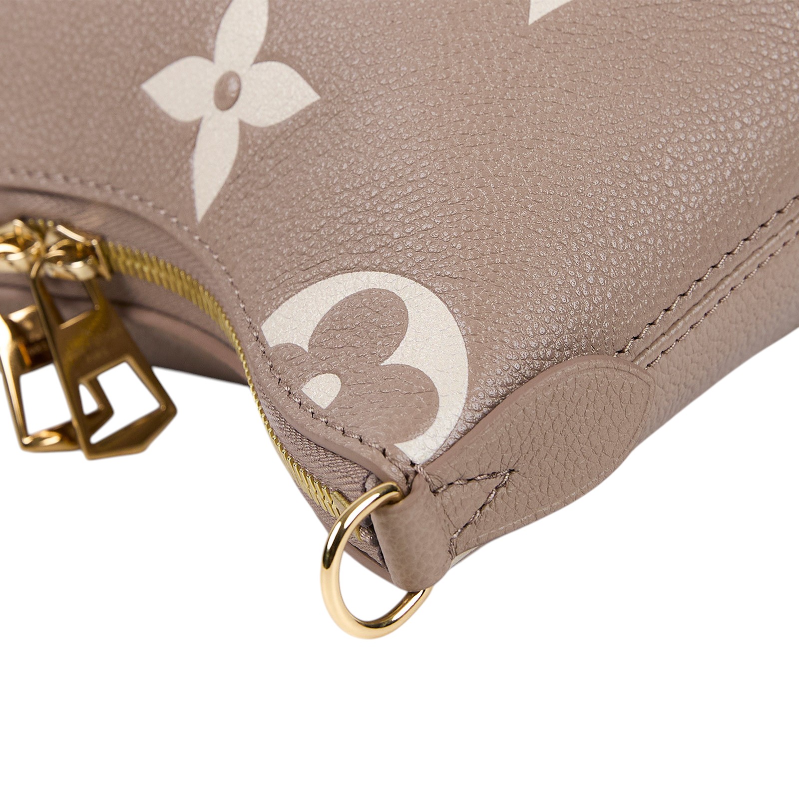 路易威登 LOUIS VUITTON Boulogne PM 牛角包 斑鳩灰色 奶油色 M13224 晶片款 斑鳩灰BOULOGNE PM 防塵袋/購買證明