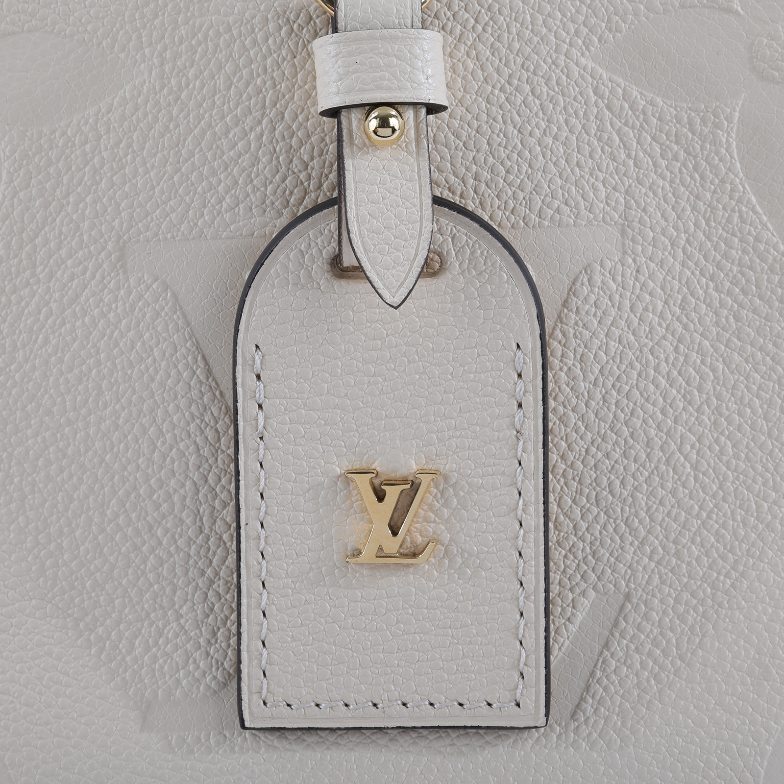 路易威登 LOUIS VUITTON Trianon PM 手提包 奶油色 M46503 晶片款 白壓紋Trianon PM 防塵袋