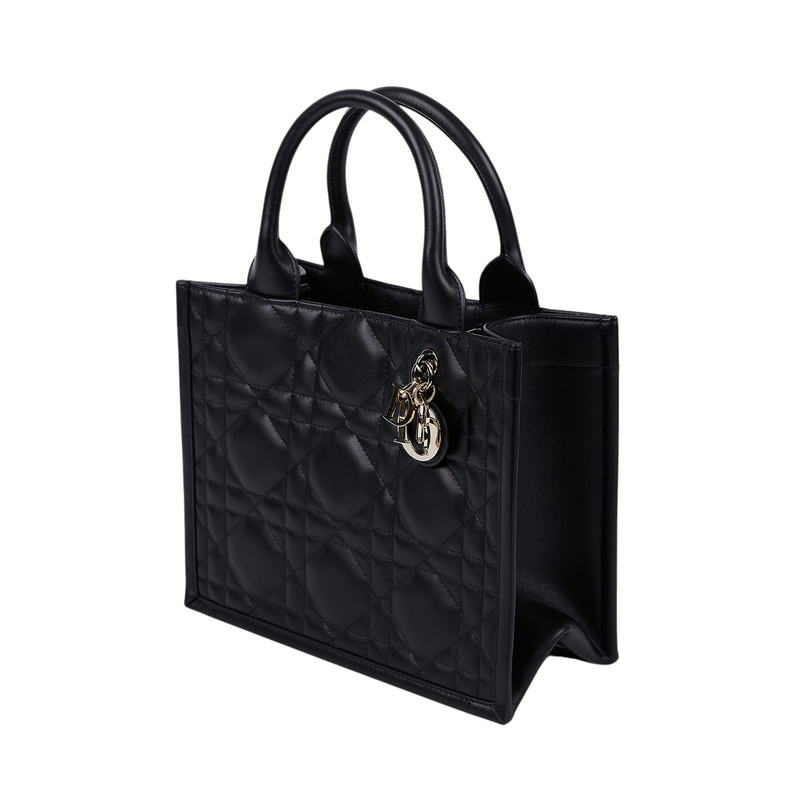 迪奧 CHRISTIAN DIOR Book Tote 小型 托特包 皮革 M1325OWHP 黑BOOKTOTE 小型 防塵袋/保證卡