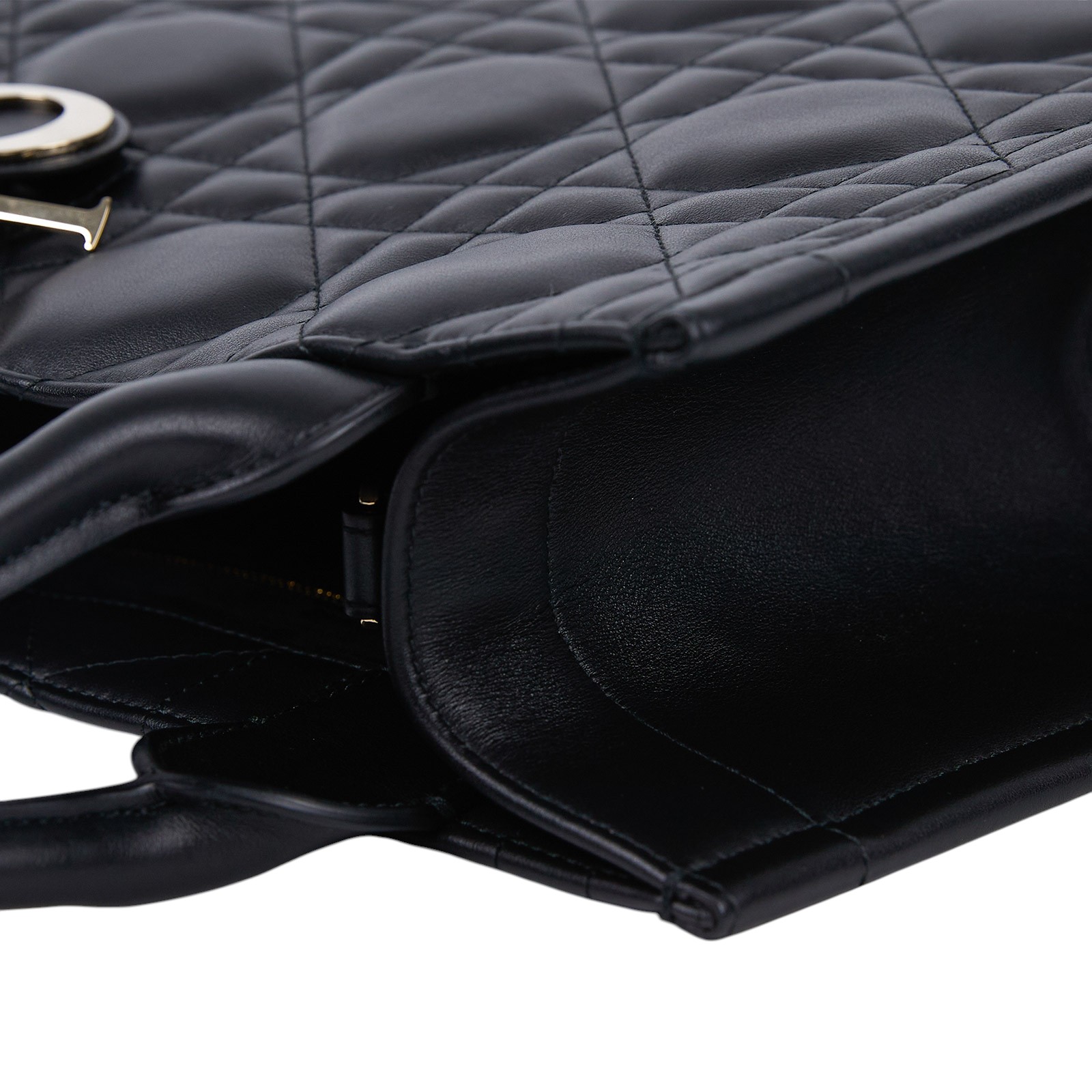 迪奧 CHRISTIAN DIOR Book Tote 小型 托特包 皮革 M1325OWHP 黑BOOKTOTE 小型 防塵袋/保證卡