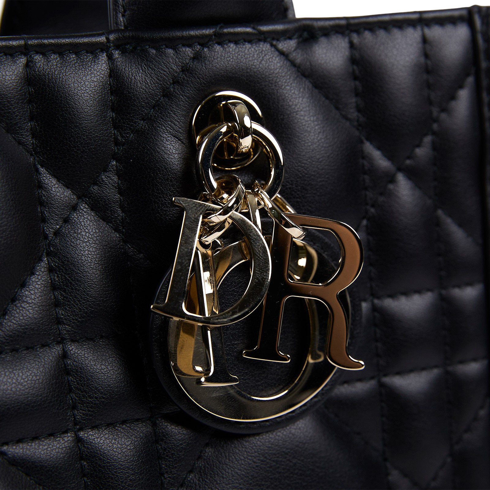 迪奧 CHRISTIAN DIOR Book Tote 小型 托特包 皮革 M1325OWHP 黑BOOKTOTE 小型 防塵袋/保證卡