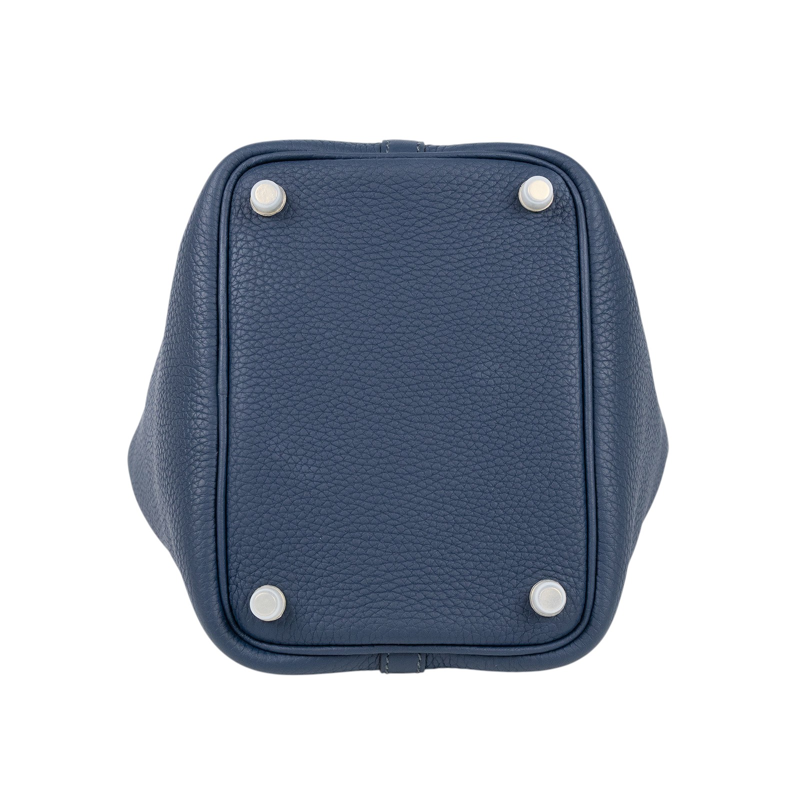 愛馬仕 Hermes Picotin Lock 18 菜籃子包 PT18 W刻 普魯士藍PICOTIN18 原廠盒子/防塵袋/鎖組