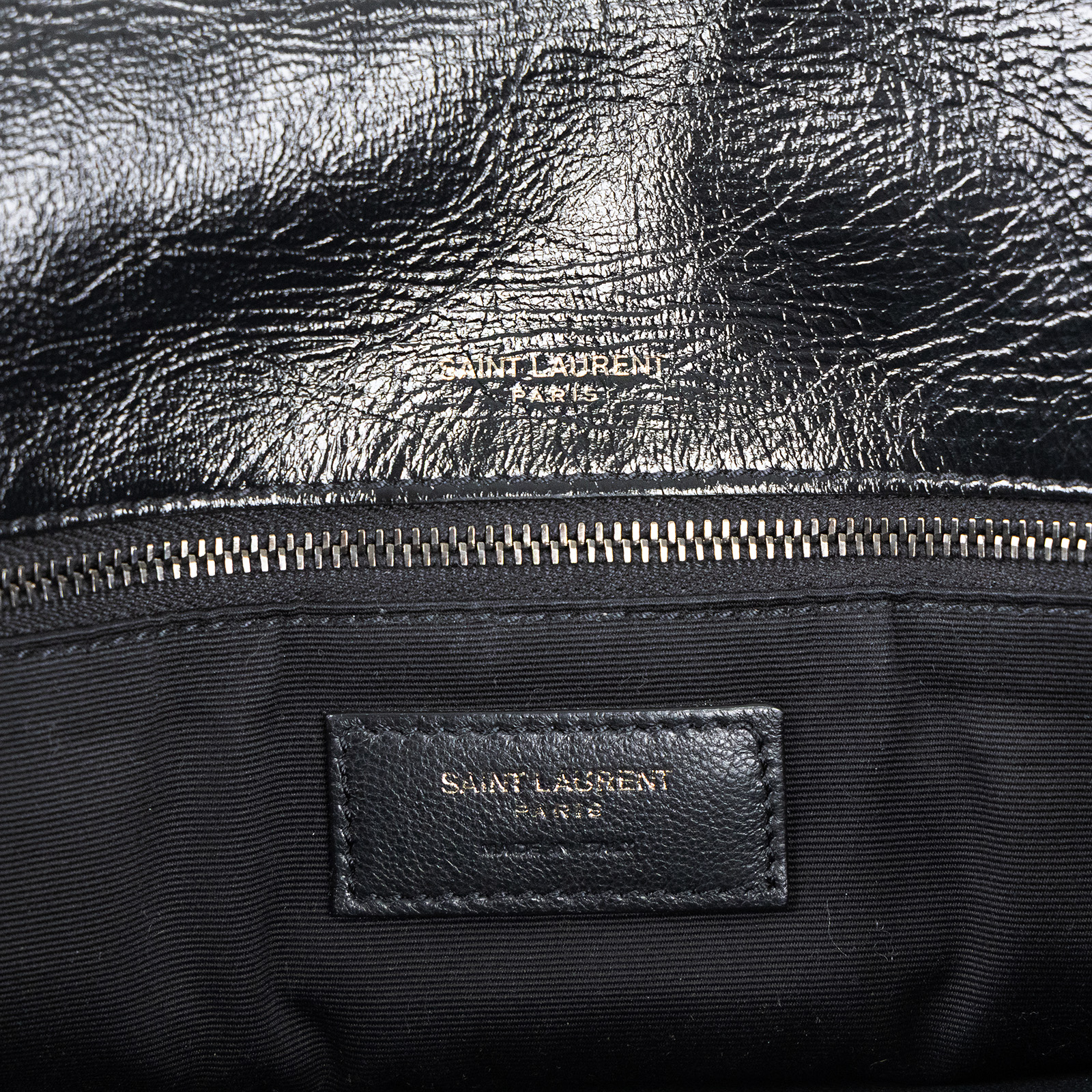 聖羅蘭 YSL SAINT LAURENT Niki 復古皮革 中型手袋 6331580EN04 黑NIKI中號 原廠盒子/防塵袋/購買證明