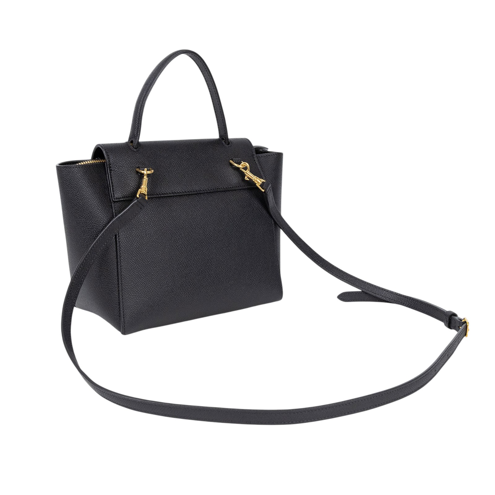 思琳 CELINE 珠地小牛皮 袖珍型 Belt 手袋 189003ZVA 黑 BELT BAG鯰魚包NANO 防塵袋