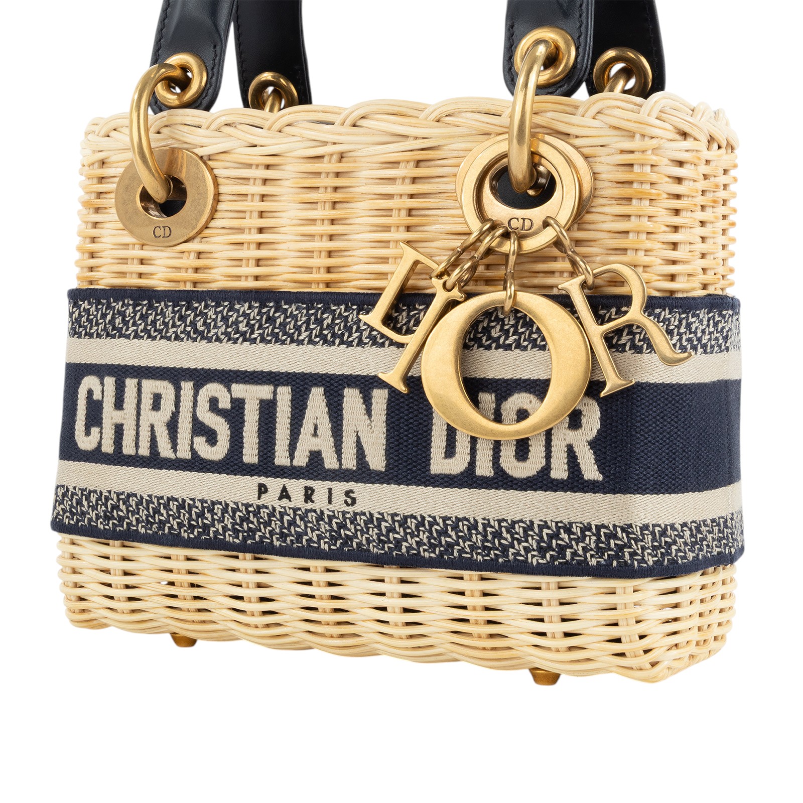 迪奧 CHRISTIAN DIOR Lady Dior 迷你 手提 肩背包 M0505CMVO  原廠盒子/防塵袋/保證卡/購買證明/背帶