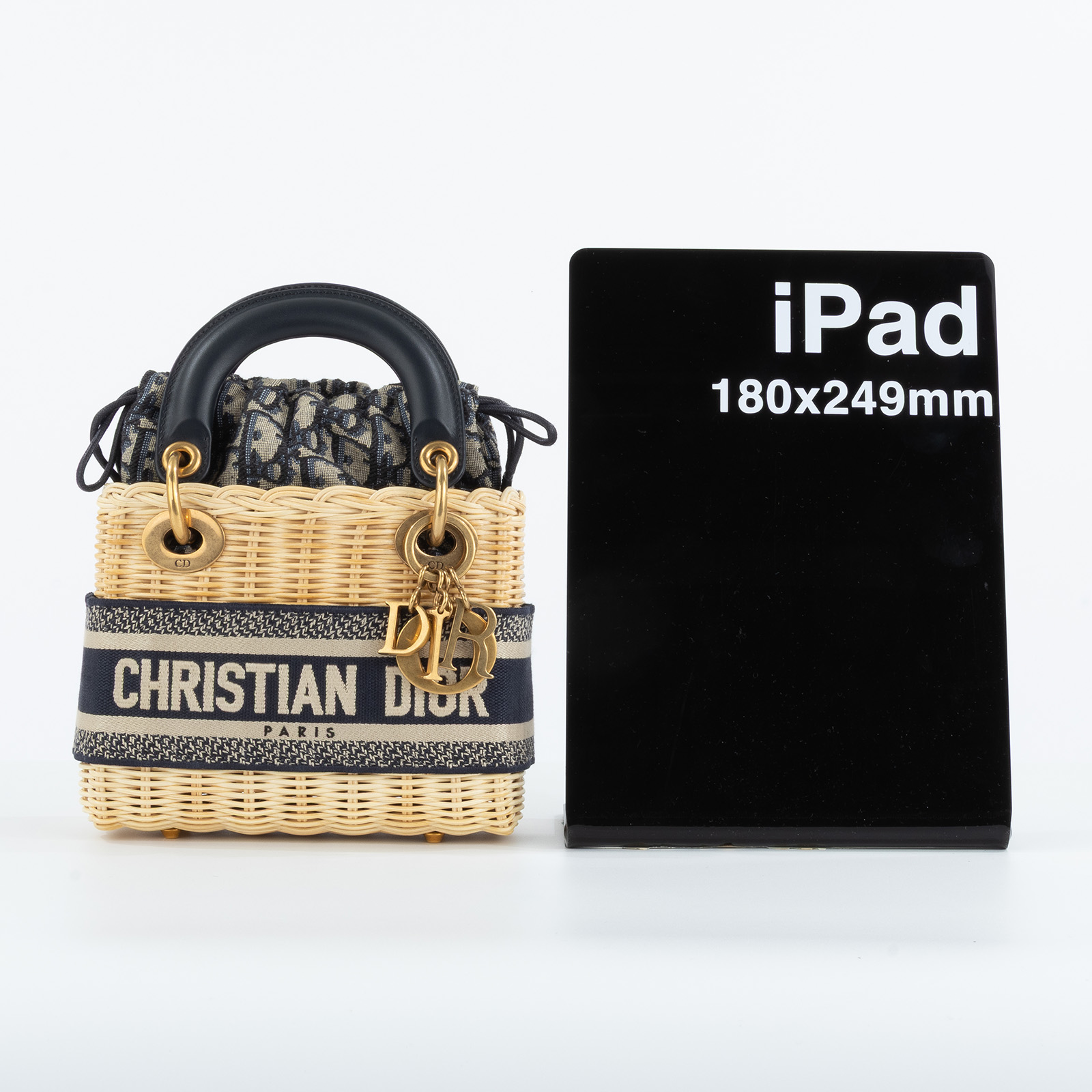 迪奧 CHRISTIAN DIOR Lady Dior 迷你 手提 肩背包 M0505CMVO  原廠盒子/防塵袋/保證卡/購買證明/背帶