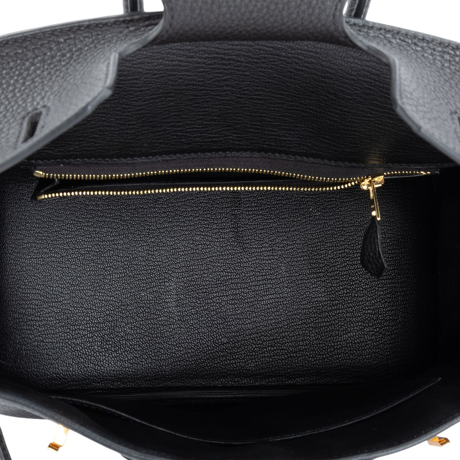 愛馬仕 Hermès Birkin Bag 柏金包 25 金色五金 黑色 H057208CD89 H057208/Y刻  原廠盒子/防塵袋/鎖組/雨衣