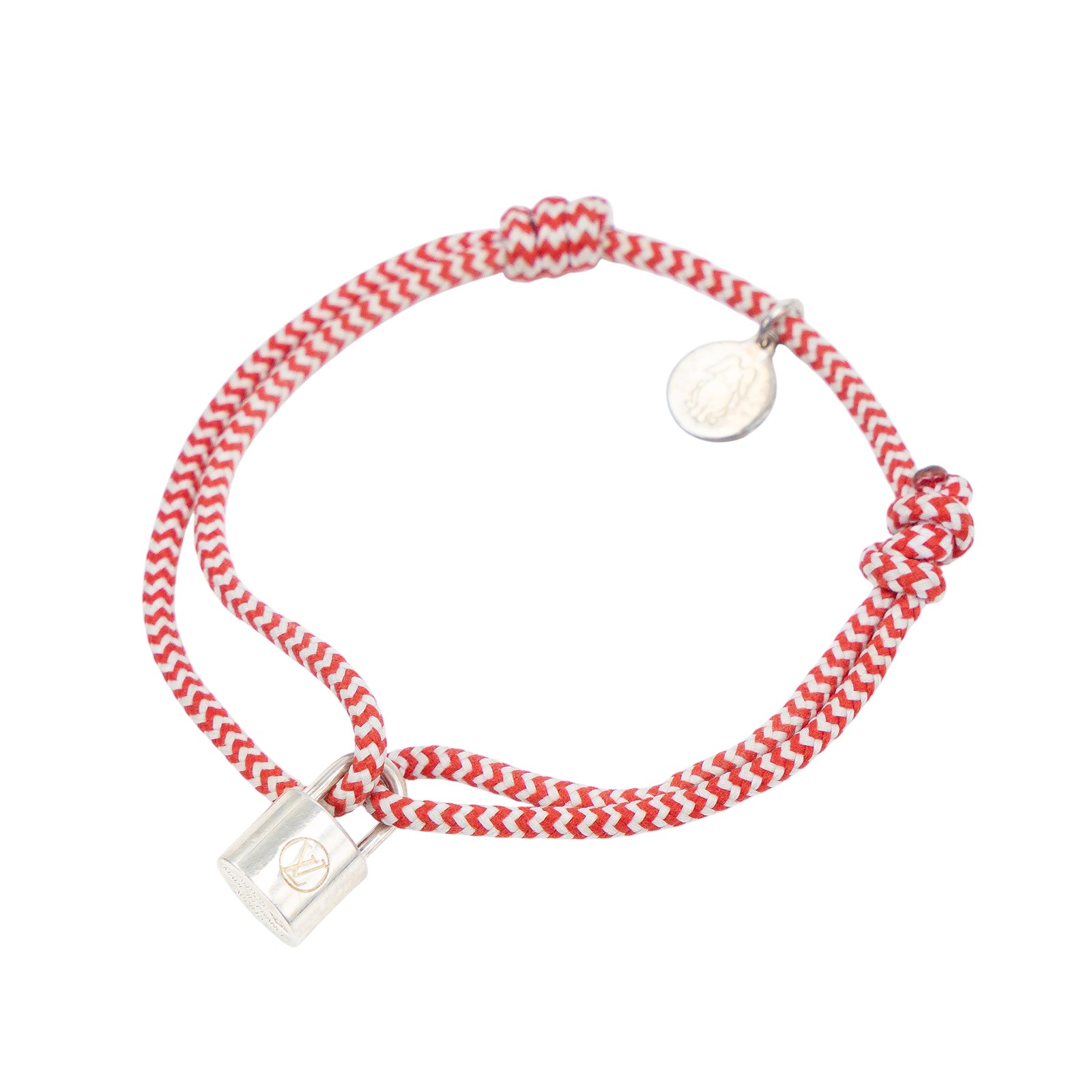 路易威登 LOUIS VUITTON Silver Lockit 純銀 手鍊 Q95705 純銀LOCKIT手環 原廠盒子/防塵袋/購買證明