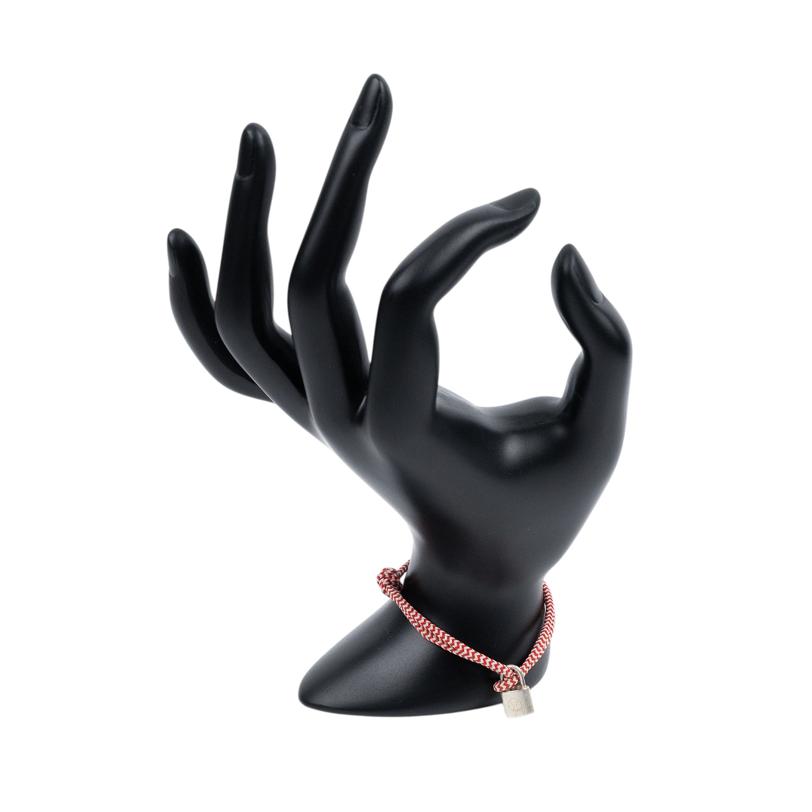 路易威登 LOUIS VUITTON Silver Lockit 純銀 手鍊 Q95705 純銀LOCKIT手環 原廠盒子/防塵袋/購買證明