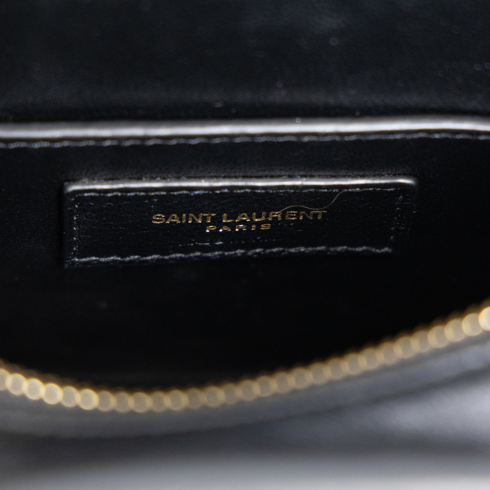 聖羅蘭 YSL SAINT LAURENT Aphile 光滑皮革 斜挎水桶包 7111021MS4W 黑拚焦糖水桶包 防塵袋