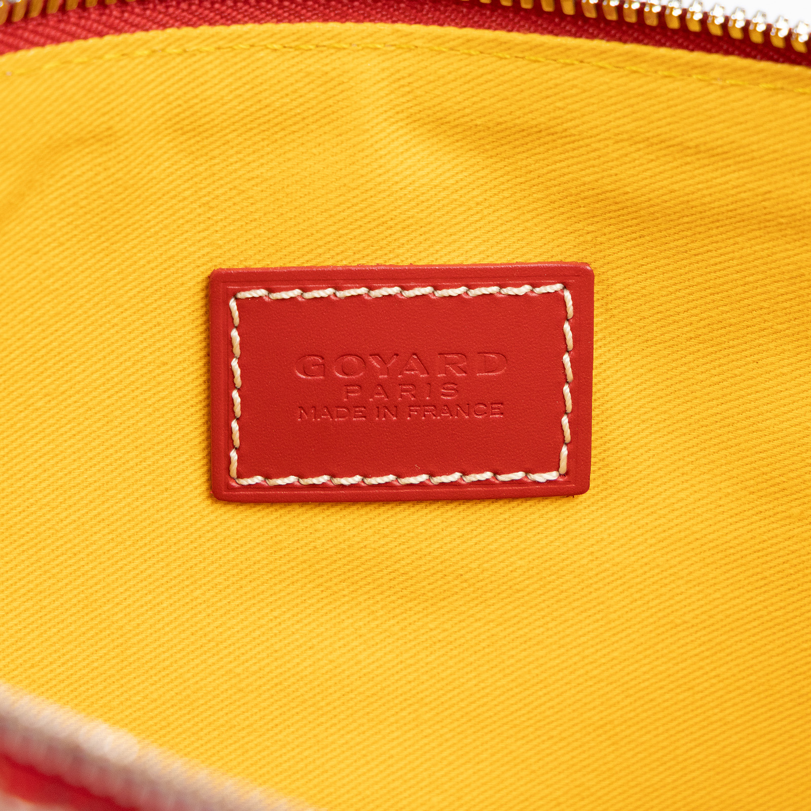 高雅德 GOYARD Senat Pouch GM 手拿包 SENAT2GMLTY 紅色SENAT 手拿包 GM 原廠盒子
