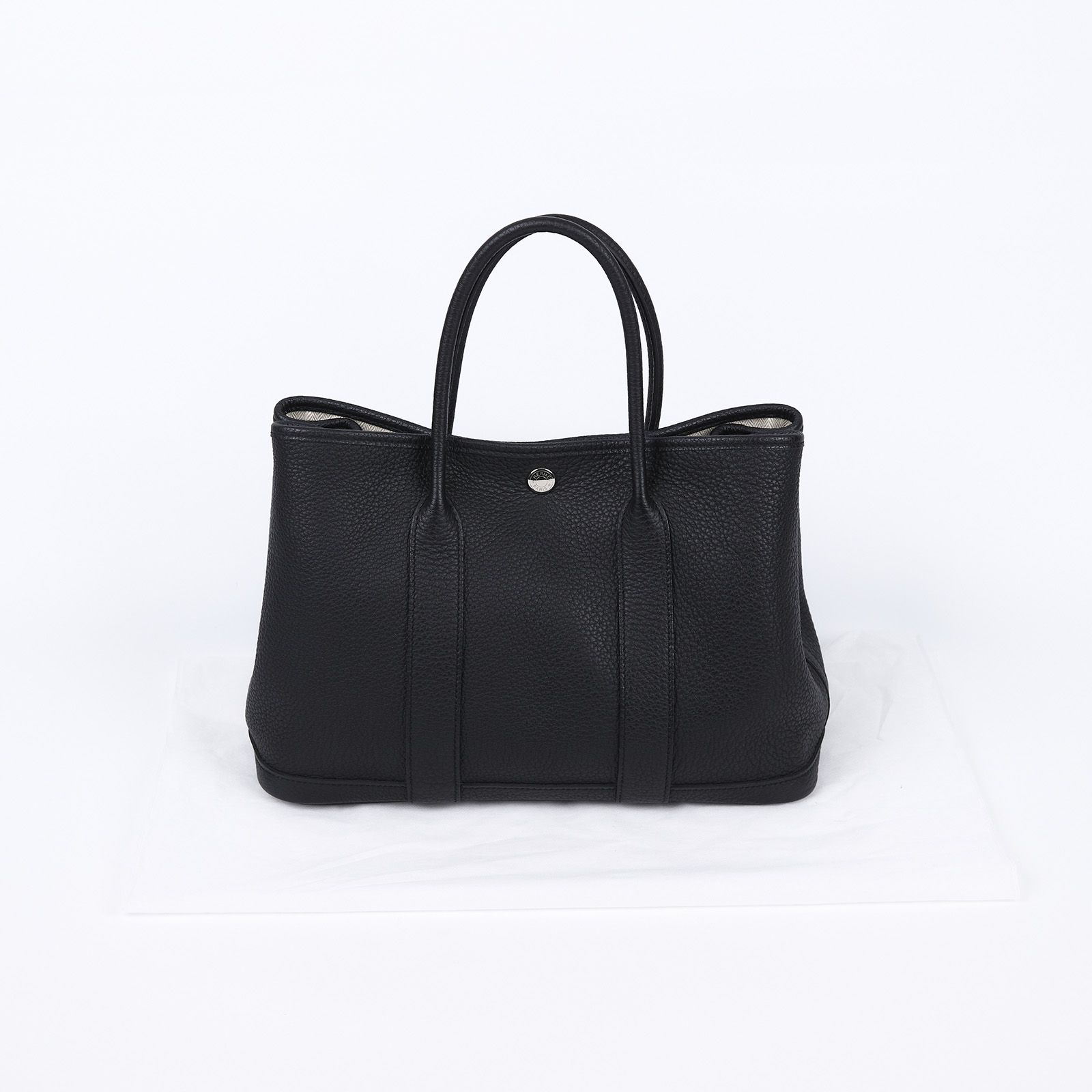 愛馬仕 Hermès Garden Party 花園派對包 30 GP30 C刻 黑GP30 無附屬品