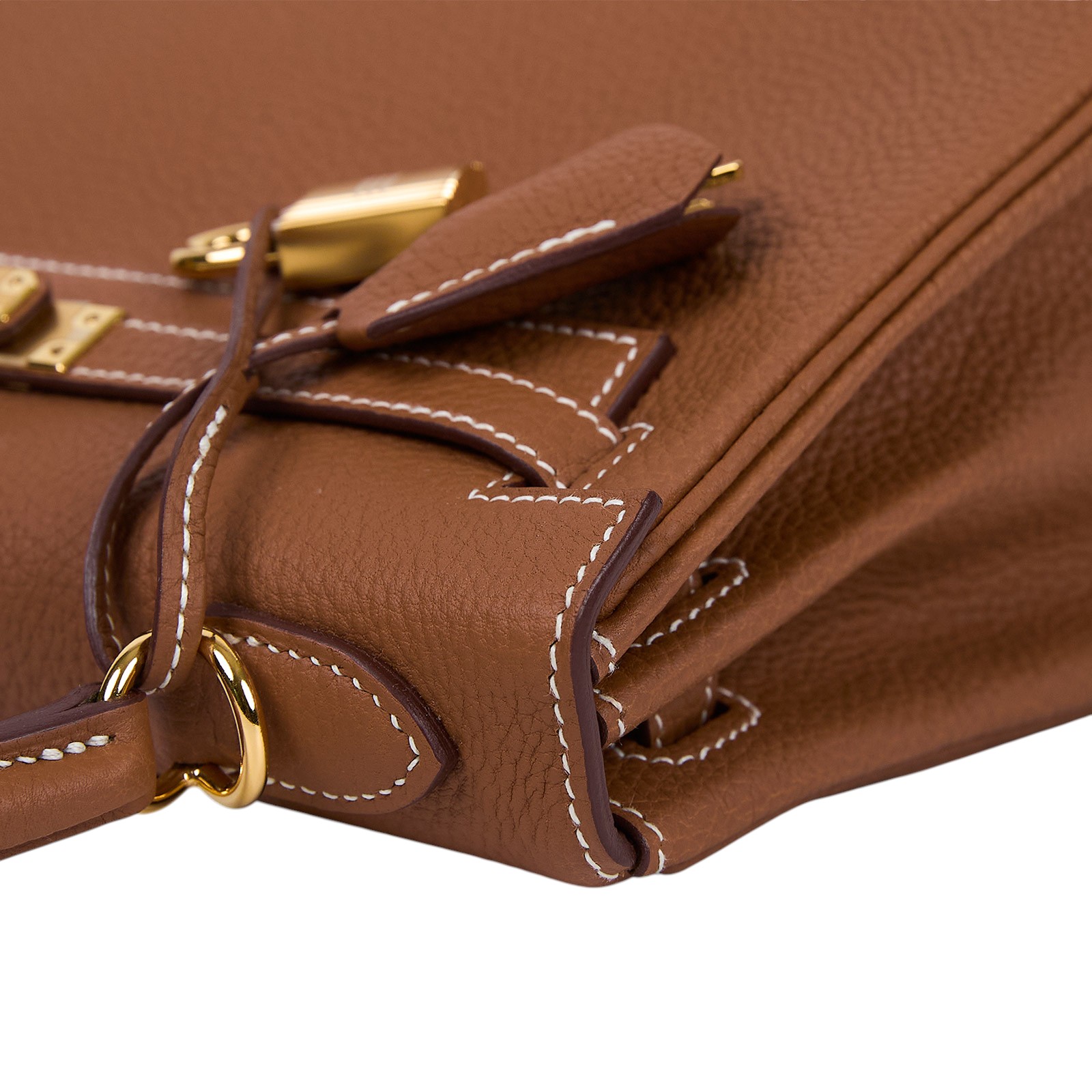 愛馬仕 Hermes Kelly Bag 凱莉包 25 金棕 金色五金 H044624CC37 H044624CC37/BGN521 B刻  原廠盒子/防塵袋/台灣購買證明