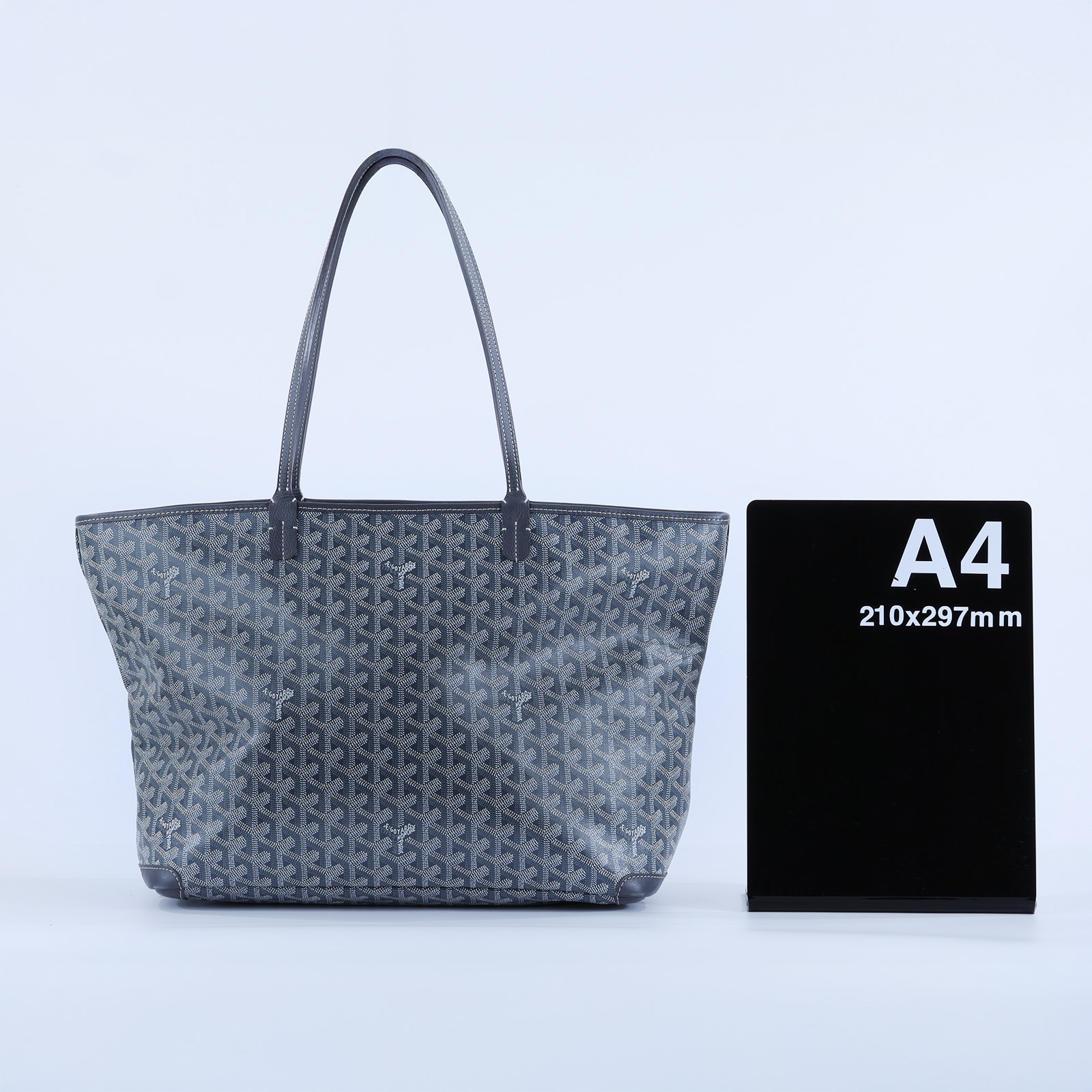 高雅德 GOYARD Artois MM Bag 托特包 ARTOISMMLTY 灰ARTOIS MM 防塵袋/購買證明