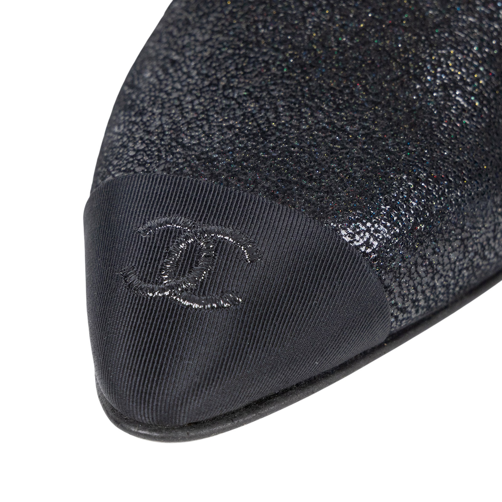 香奈兒 CHANEL 高跟鞋 G35147_37 黑亮面鞋 無附屬品