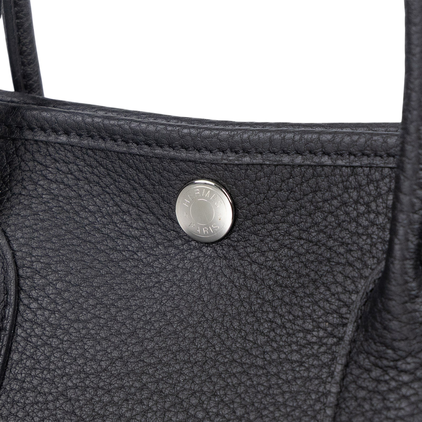 愛馬仕 Hermès Garden Party 花園派對包 30 GP30 U刻 黑GP30 原廠盒子/防塵袋