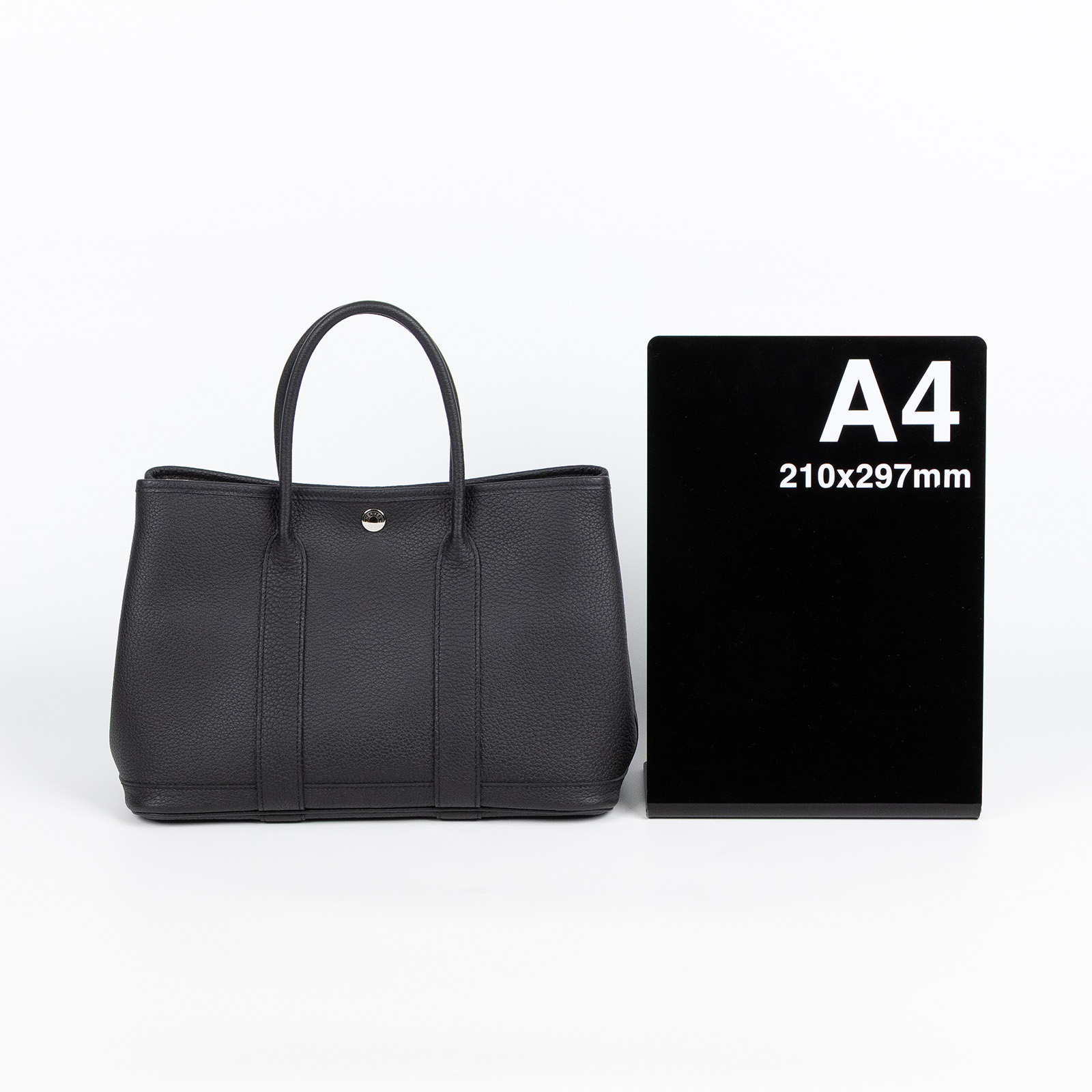 愛馬仕 Hermès Garden Party 花園派對包 30 GP30 U刻 黑GP30 原廠盒子/防塵袋