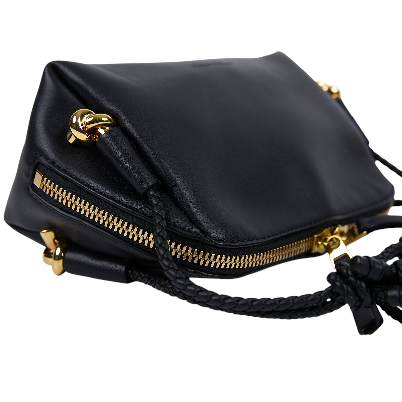 寶緹嘉 BOTTEGA VENETA Concert Pouch 隨身包 816975VMAUM 黑CONCERT POUCH 防塵袋