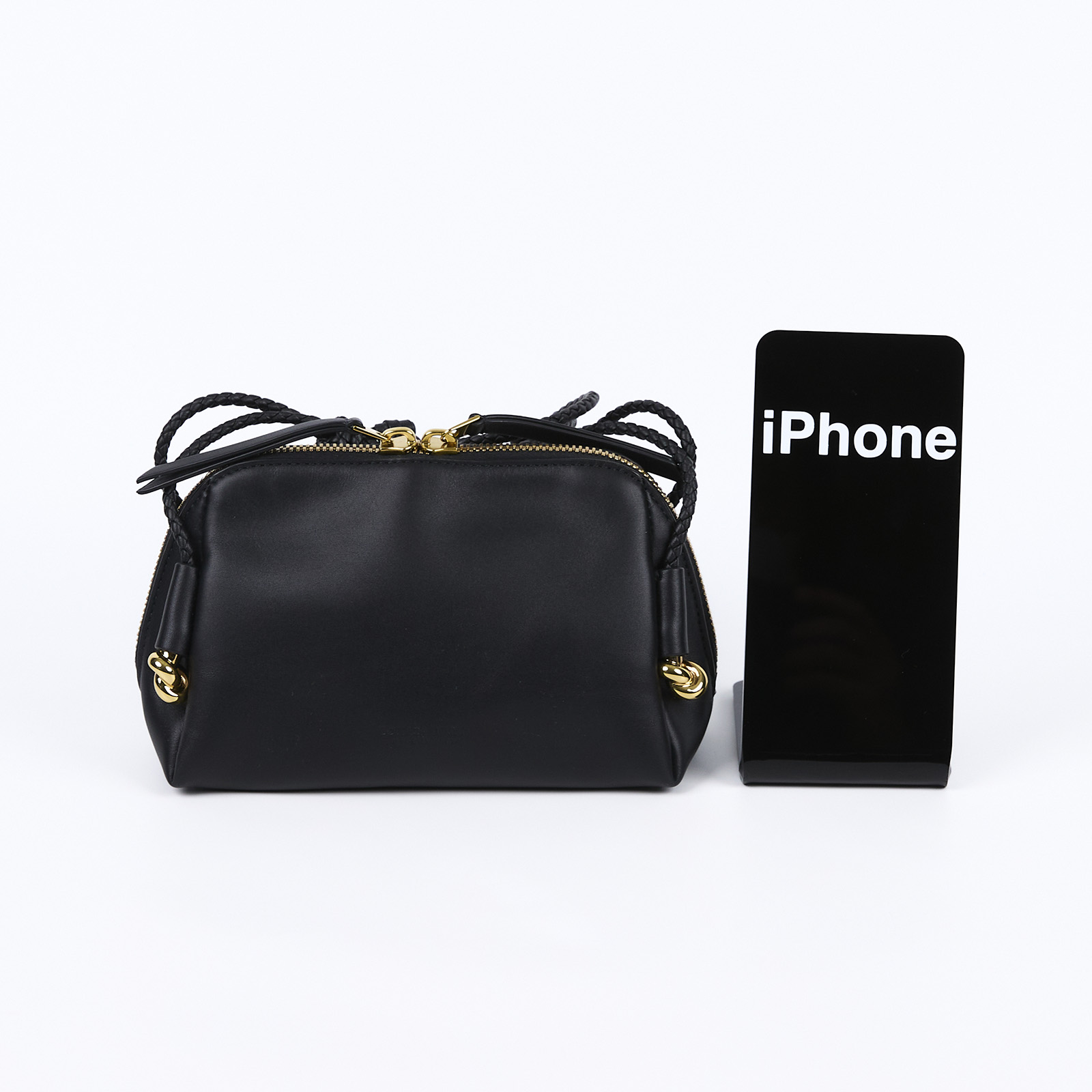 寶緹嘉 BOTTEGA VENETA Concert Pouch 隨身包 816975VMAUM 黑CONCERT POUCH 防塵袋