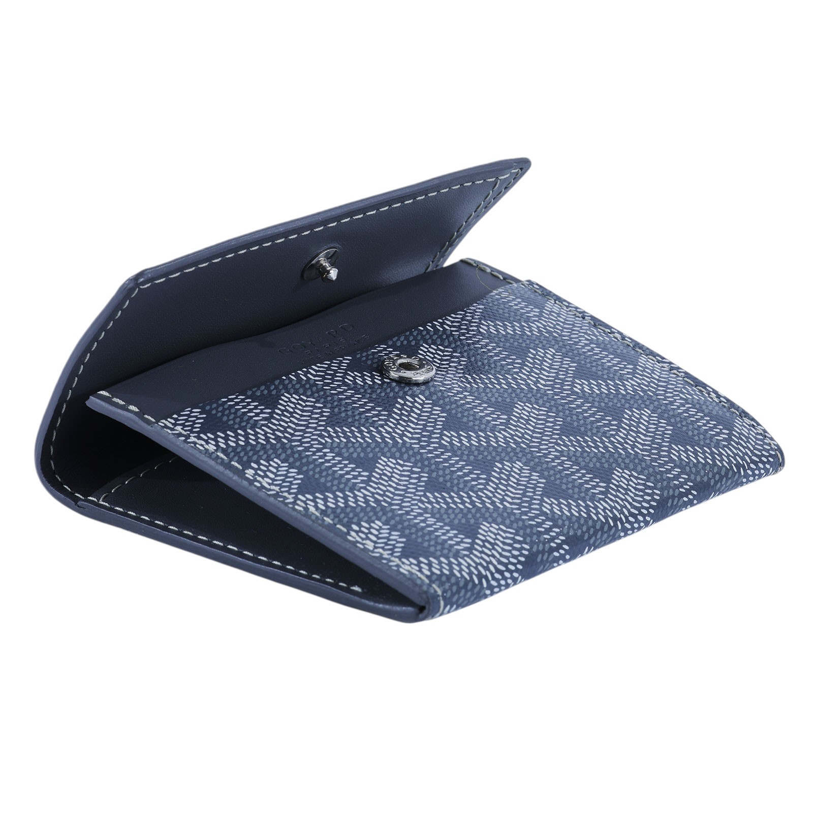 高雅德 GOYARD Marigny Wallet 零錢包 MARIGNPMLTY 灰MARIGNY小零錢包 原廠盒子/國外購買證明影本