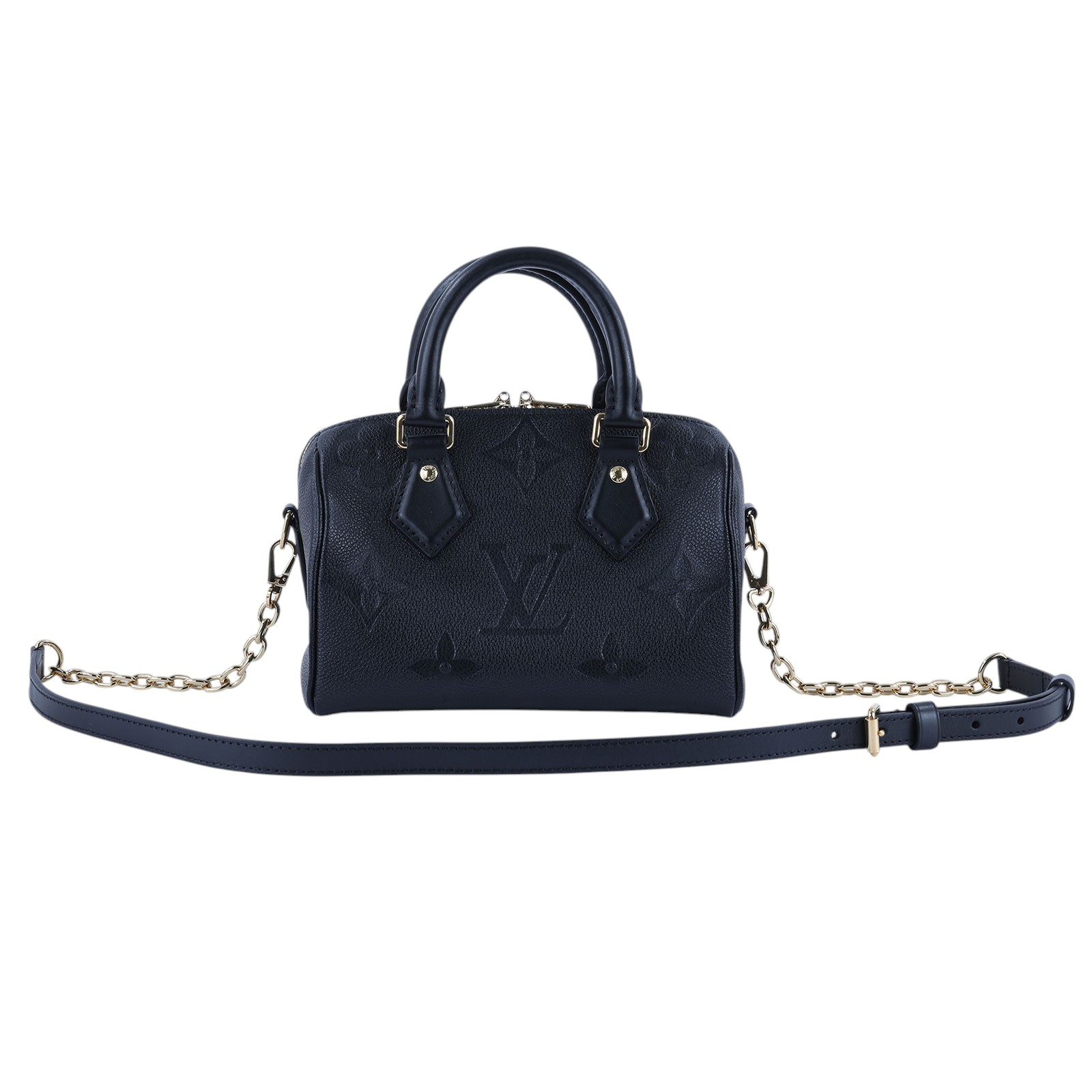 路易威登 LOUIS VUITTON Speedy Bandoulière  20 Noir 手提 斜背 波士頓包 M58953 晶片款  防塵袋/鎖組/韓國購買證明