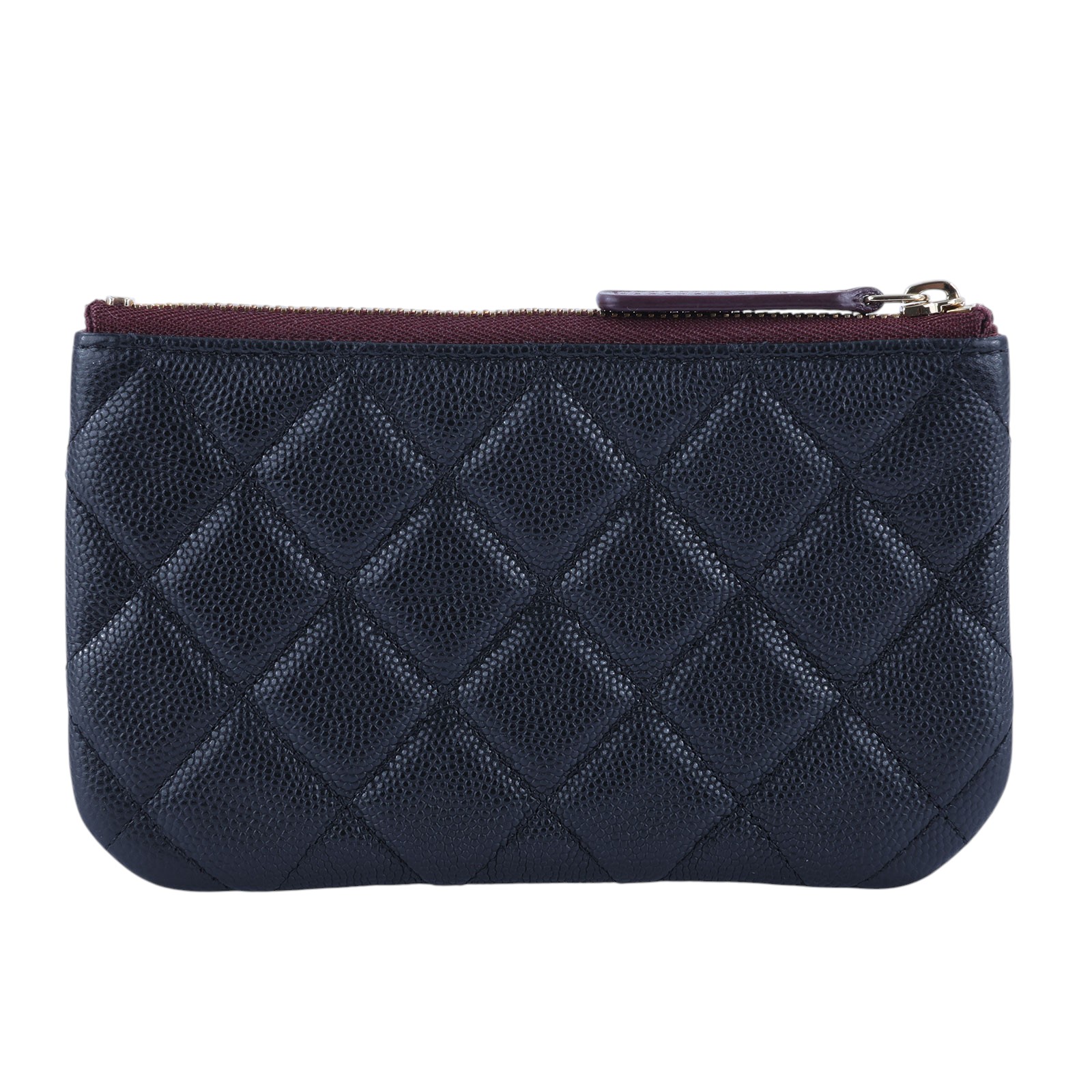 香奈兒 CHANEL 手拿包 隨身包 零錢包 小皮件 A82365 Y01480 黑荔枝一字拉 無附屬品